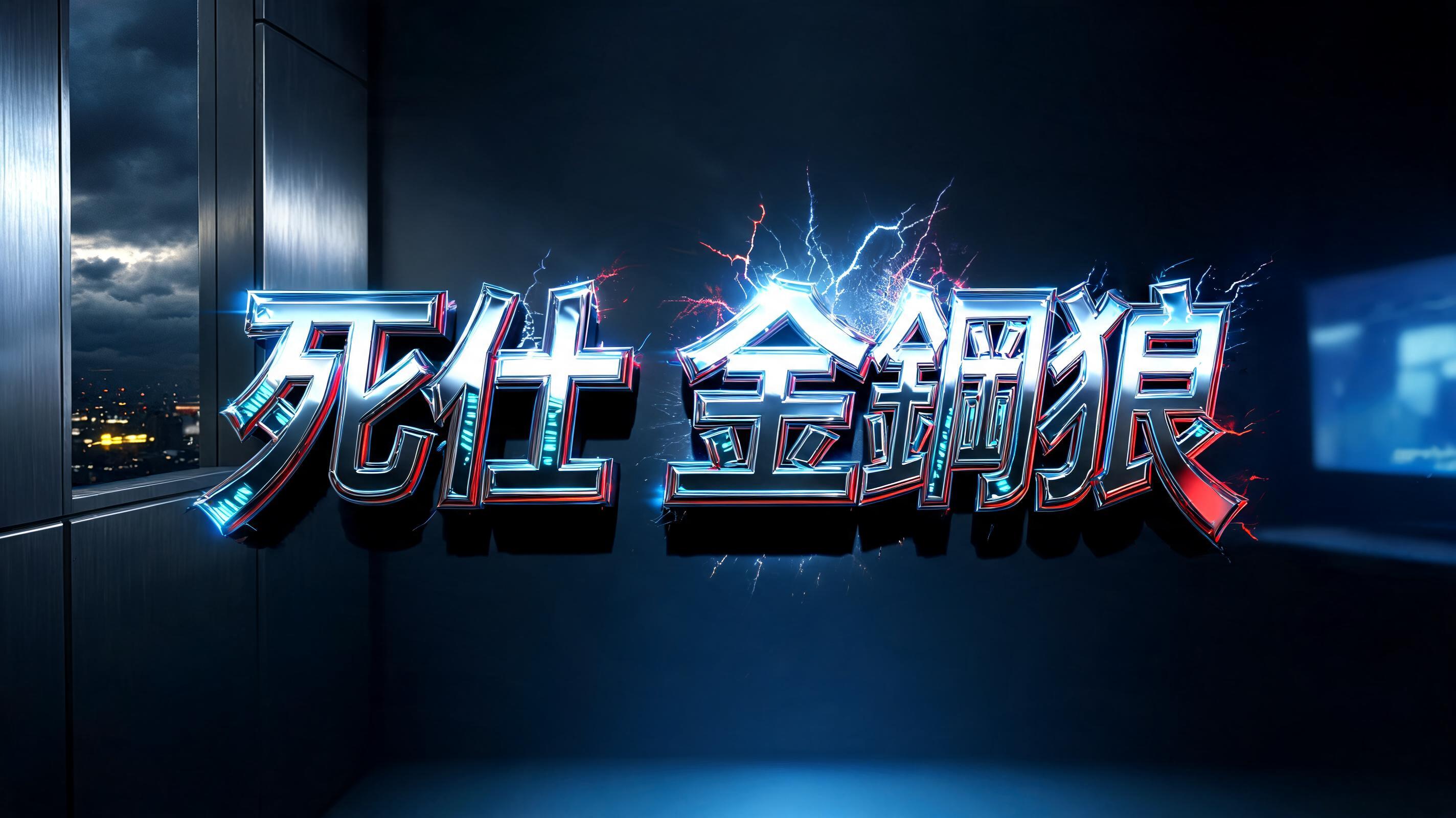 "死仕 金鋼狼" — Superhero | AI Text Effect Generator