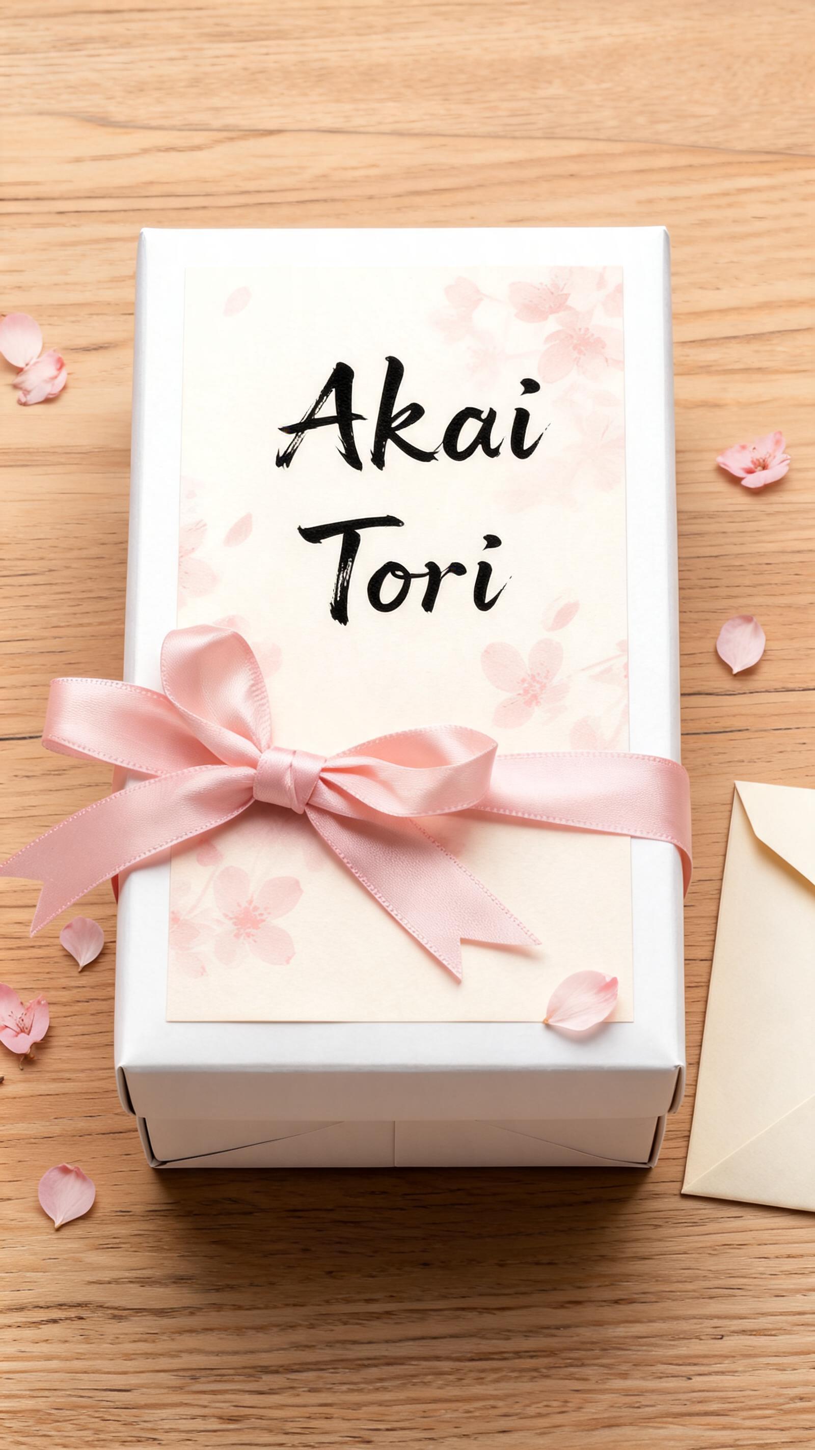 "Akai Tori" — Brush Japanese Ink | AI Text Effect Generator