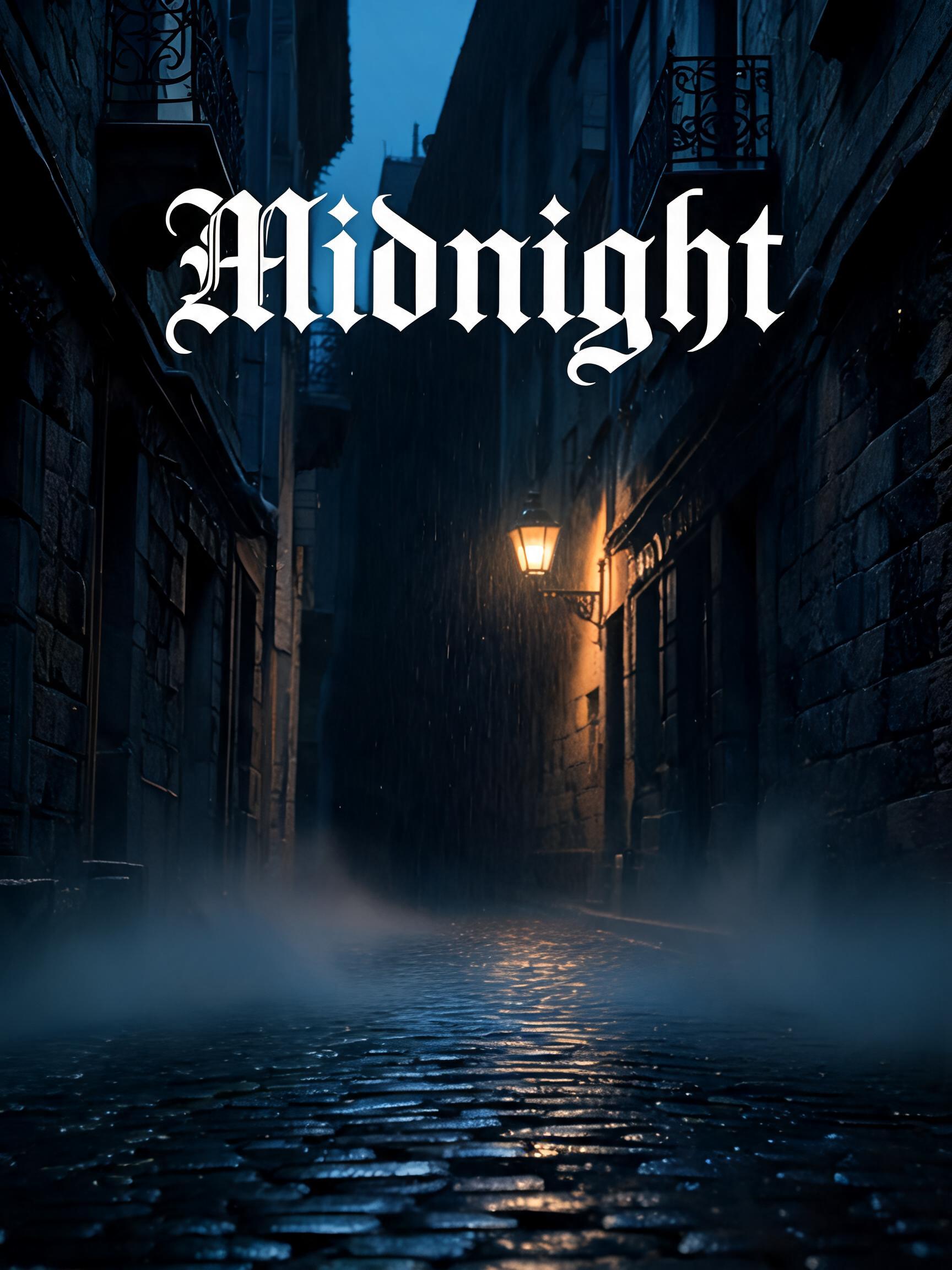"Midnight" —  | AI Text Effect Generator