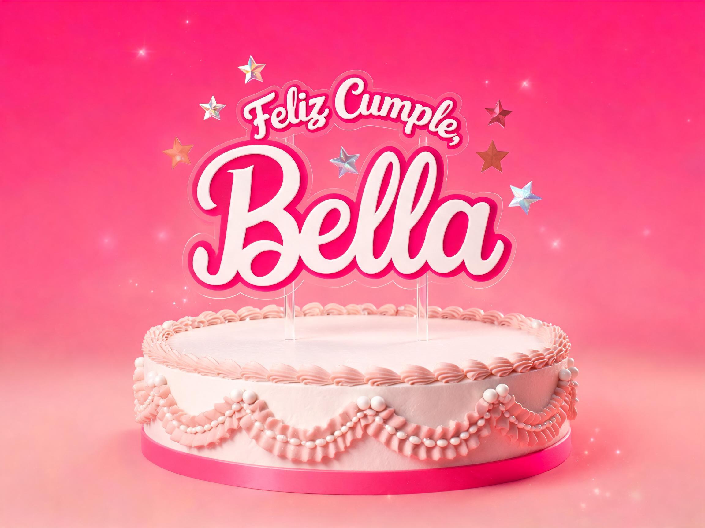 Feliz Cumple,
Bella