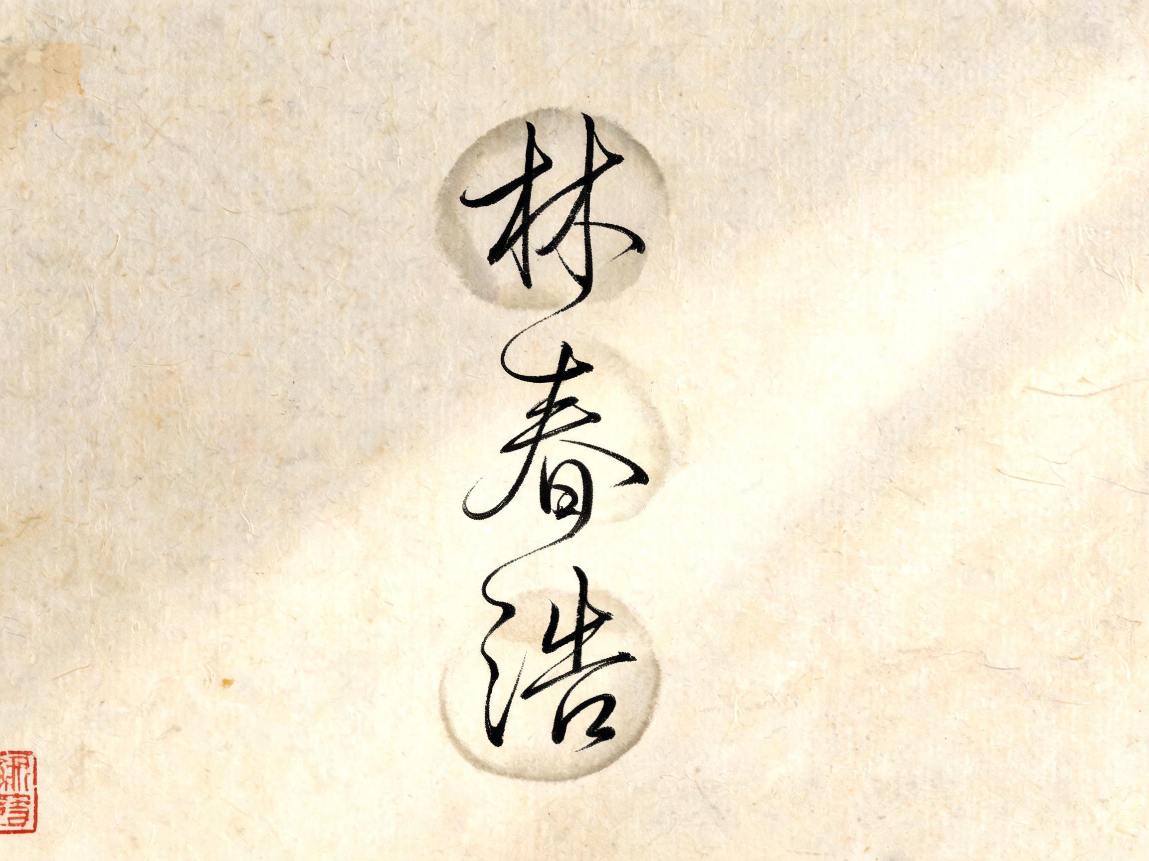 "林春浩" —  | AI Text Effect Generator