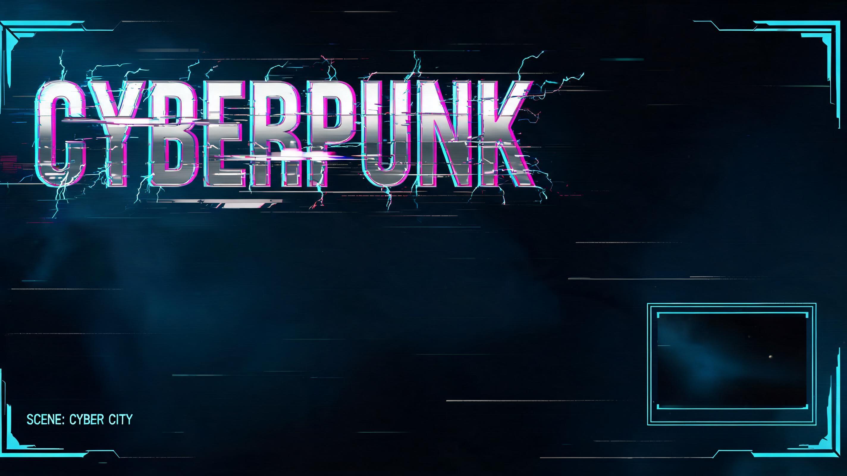 "CYBERPUNK" — Cyberpunk | AI Text Effect Generator