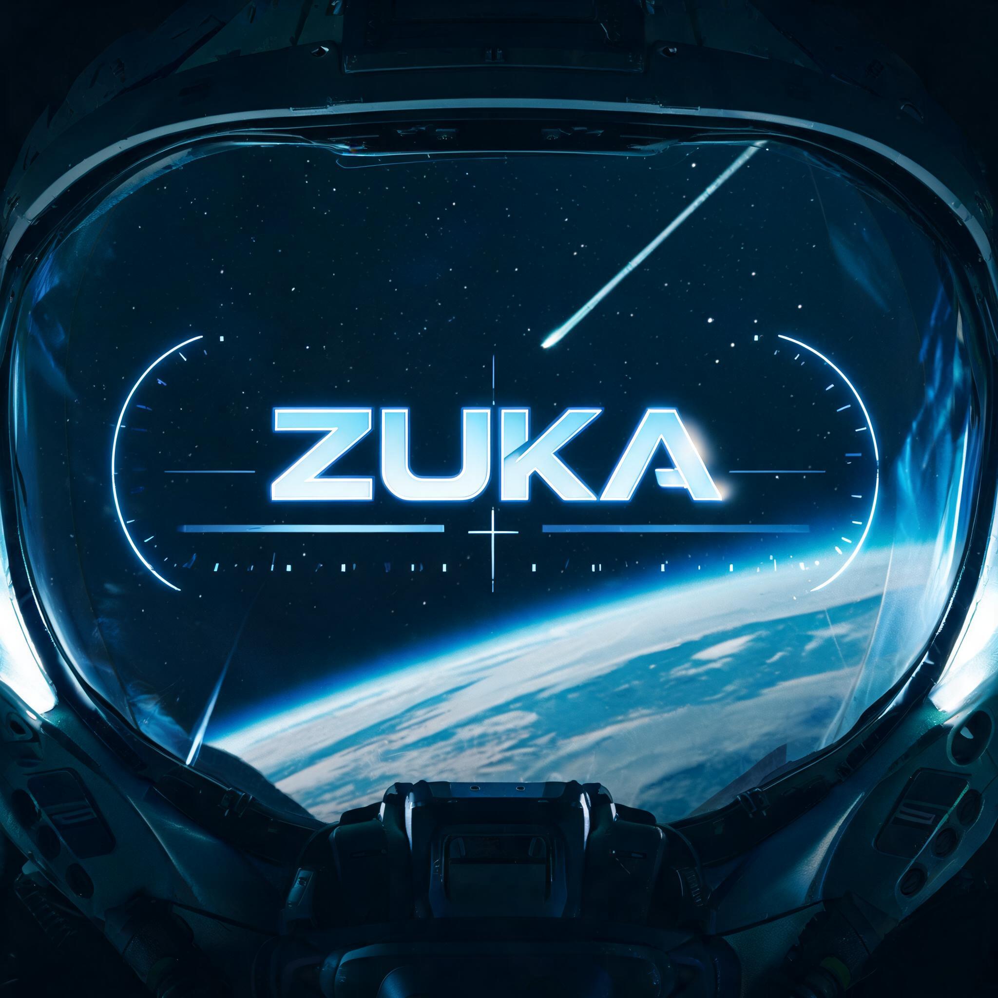 "Zuka" —  | AI Text Effect Generator