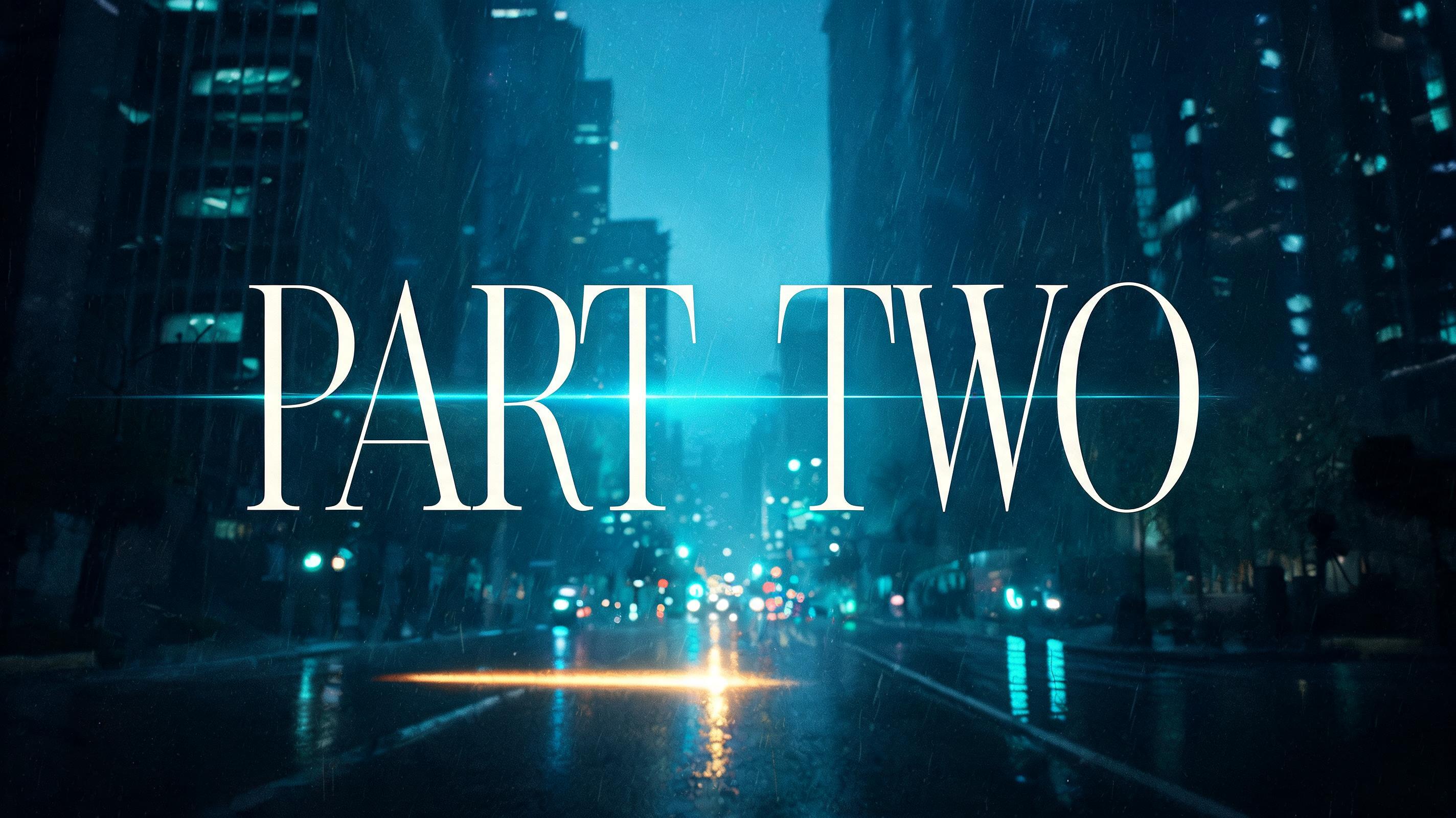 "PART TWO" — Cinematic Netflix | AI Text Effect Generator