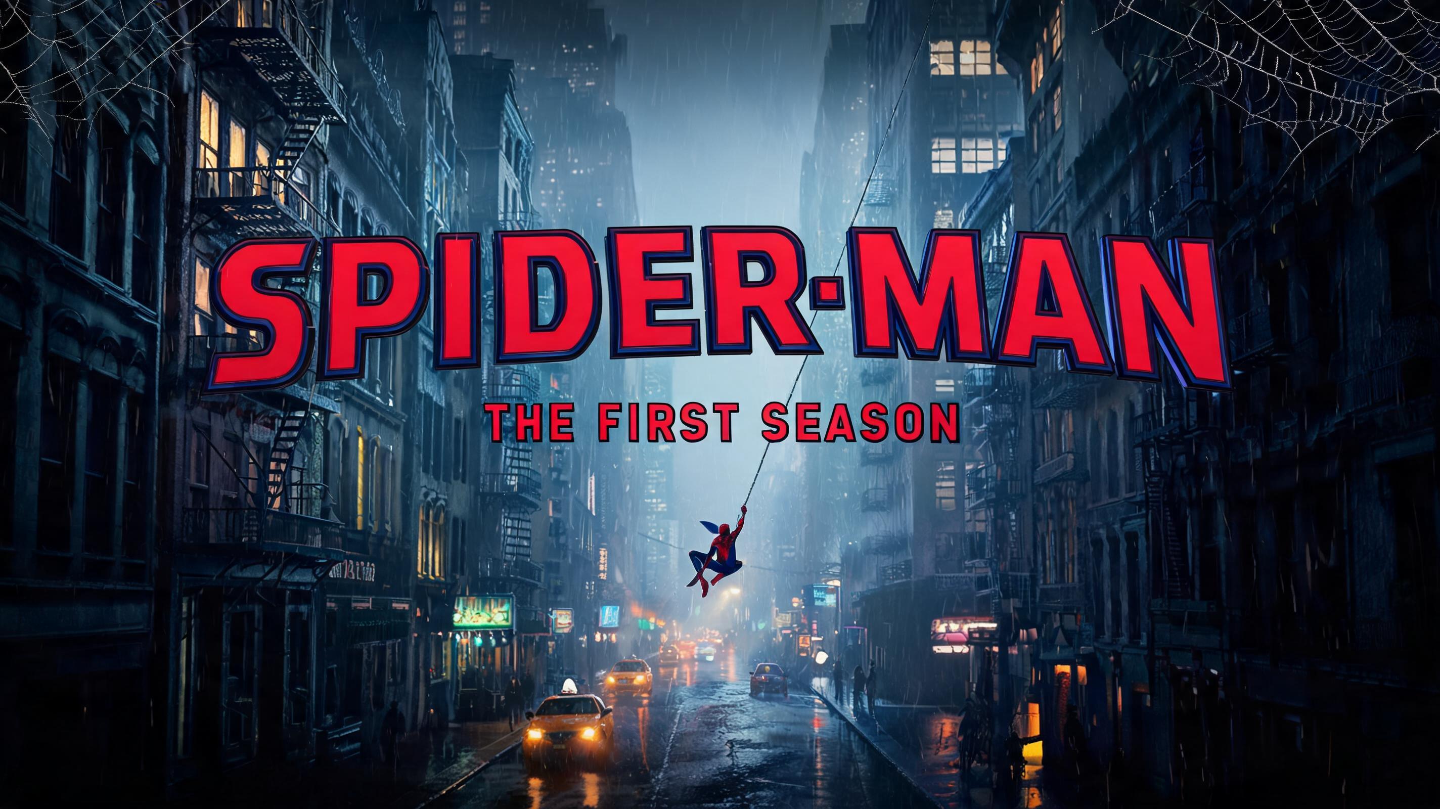 "SPIDER-MAN
THE FIRST SEASON" — Spider Hero | AI Text Effect Generator