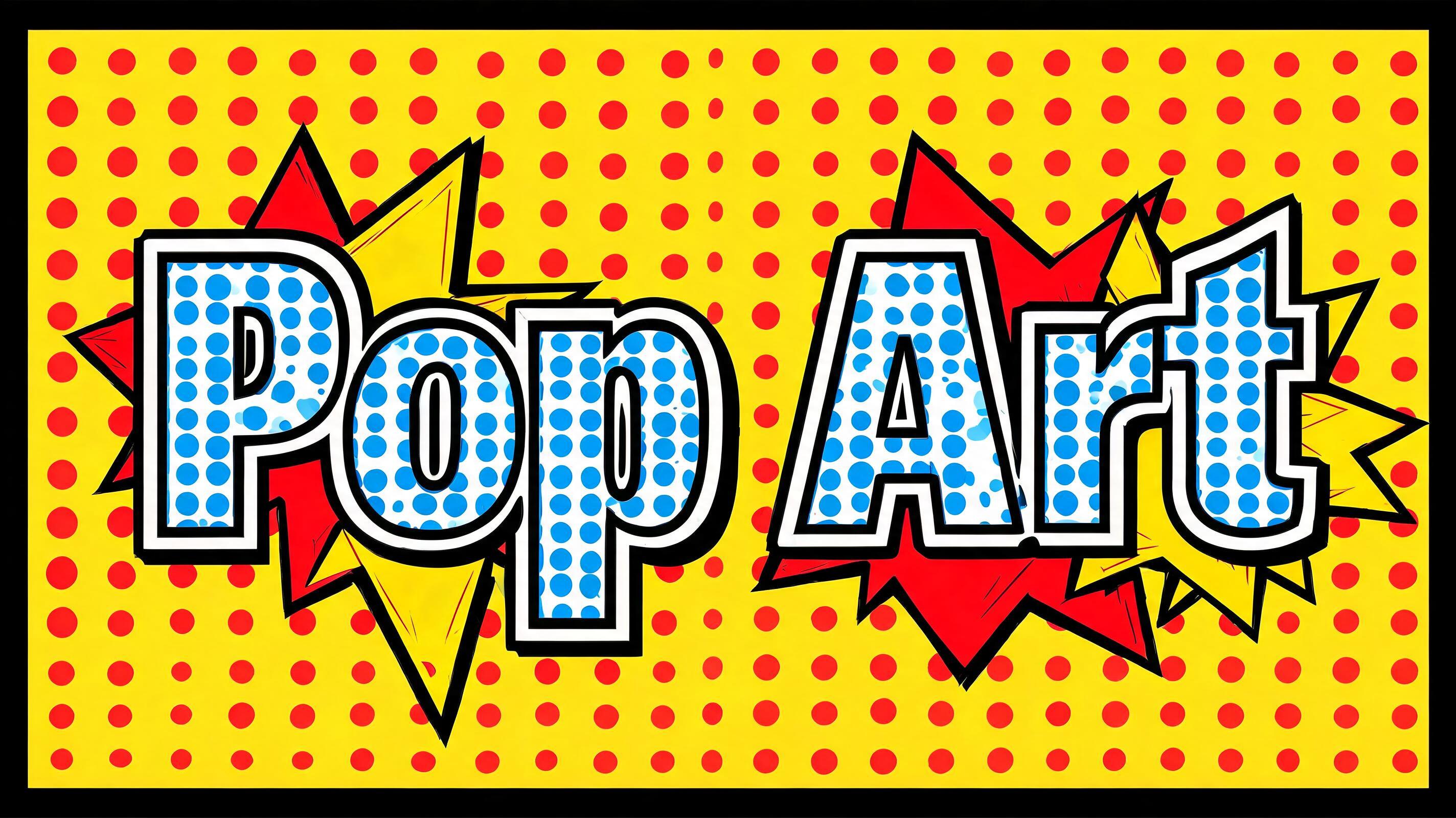 "Pop Art" — Pop Art text effect