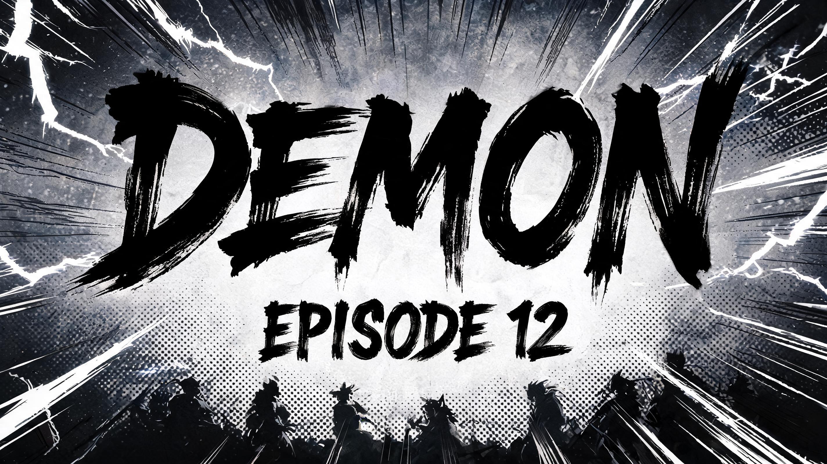"DEMON
EPISODE 12" — Brush Japanese Ink | AI Text Effect Generator