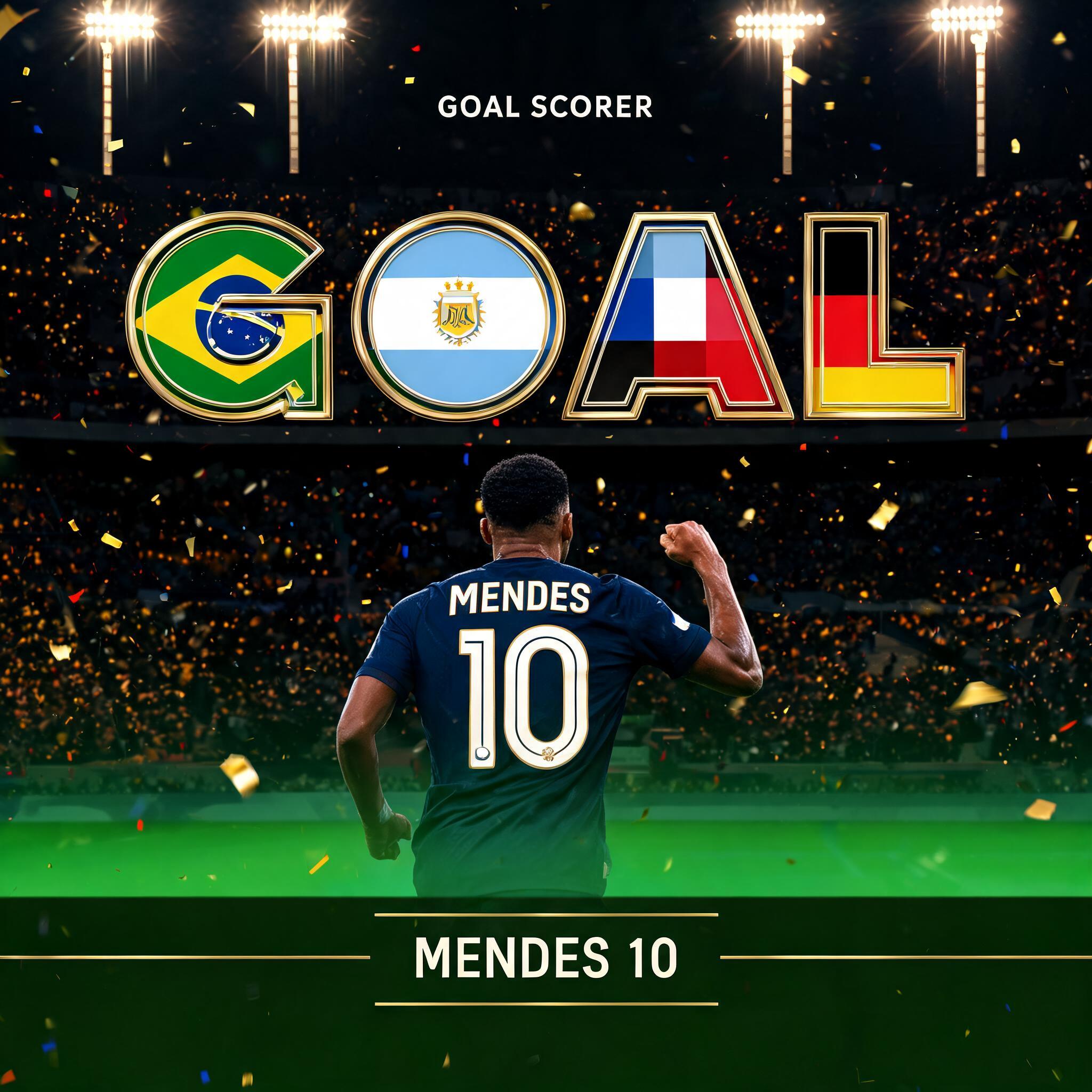 GOAL
GOAL SCORER
MENDES 10
MENDES
10