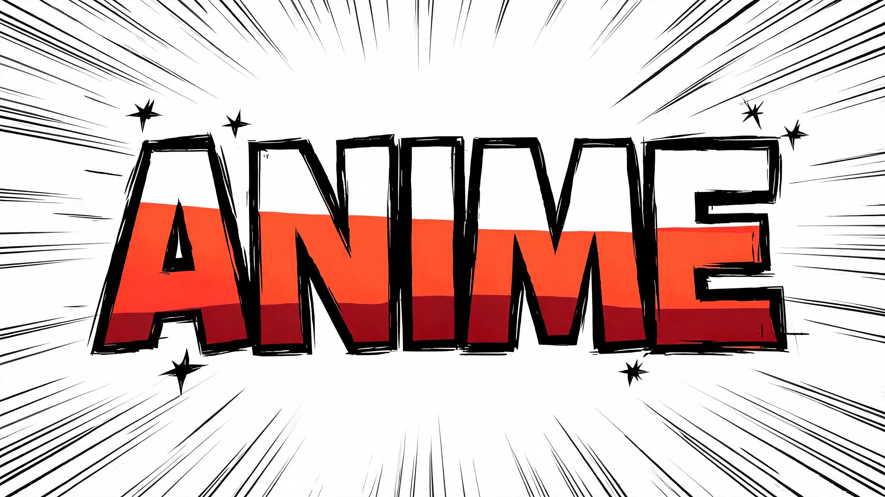"ANIME" — Anime | AI Text Effect Generator