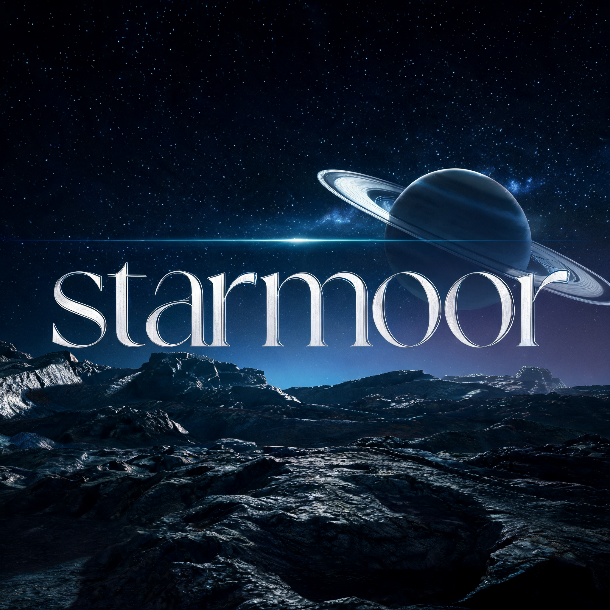 "starmoor" — Cinematic Scifi | AI Text Effect Generator