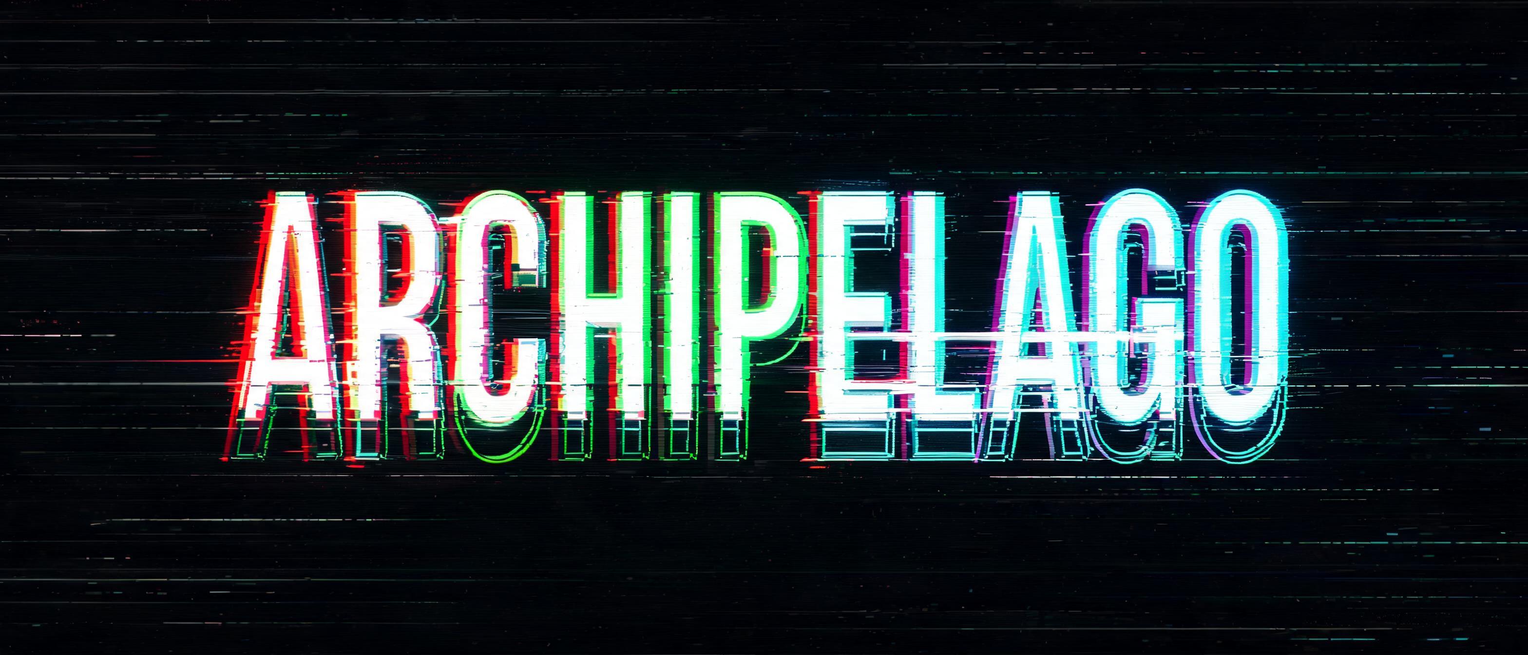 "ARCHIPELAGO" — Cyberpunk Neon Glitch | AI Text Effect Generator