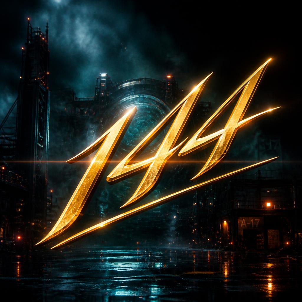 "144" — Cinematic | AI Text Effect Generator