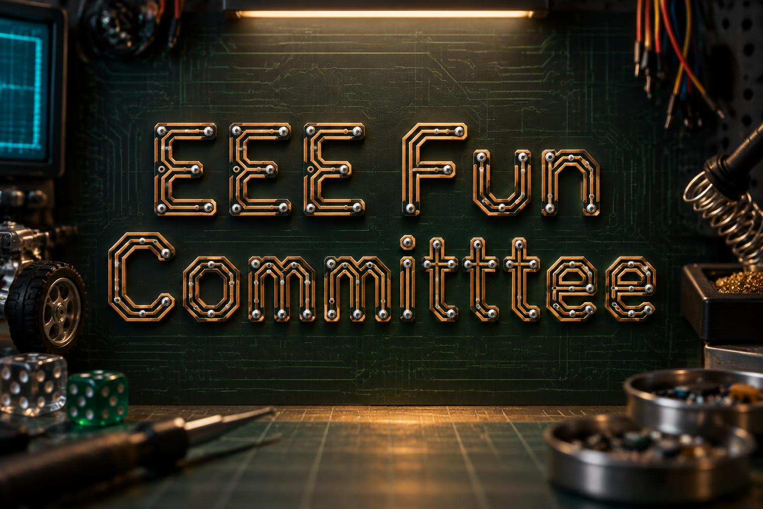 "EEE Fun Committtee" —  | AI Text Effect Generator