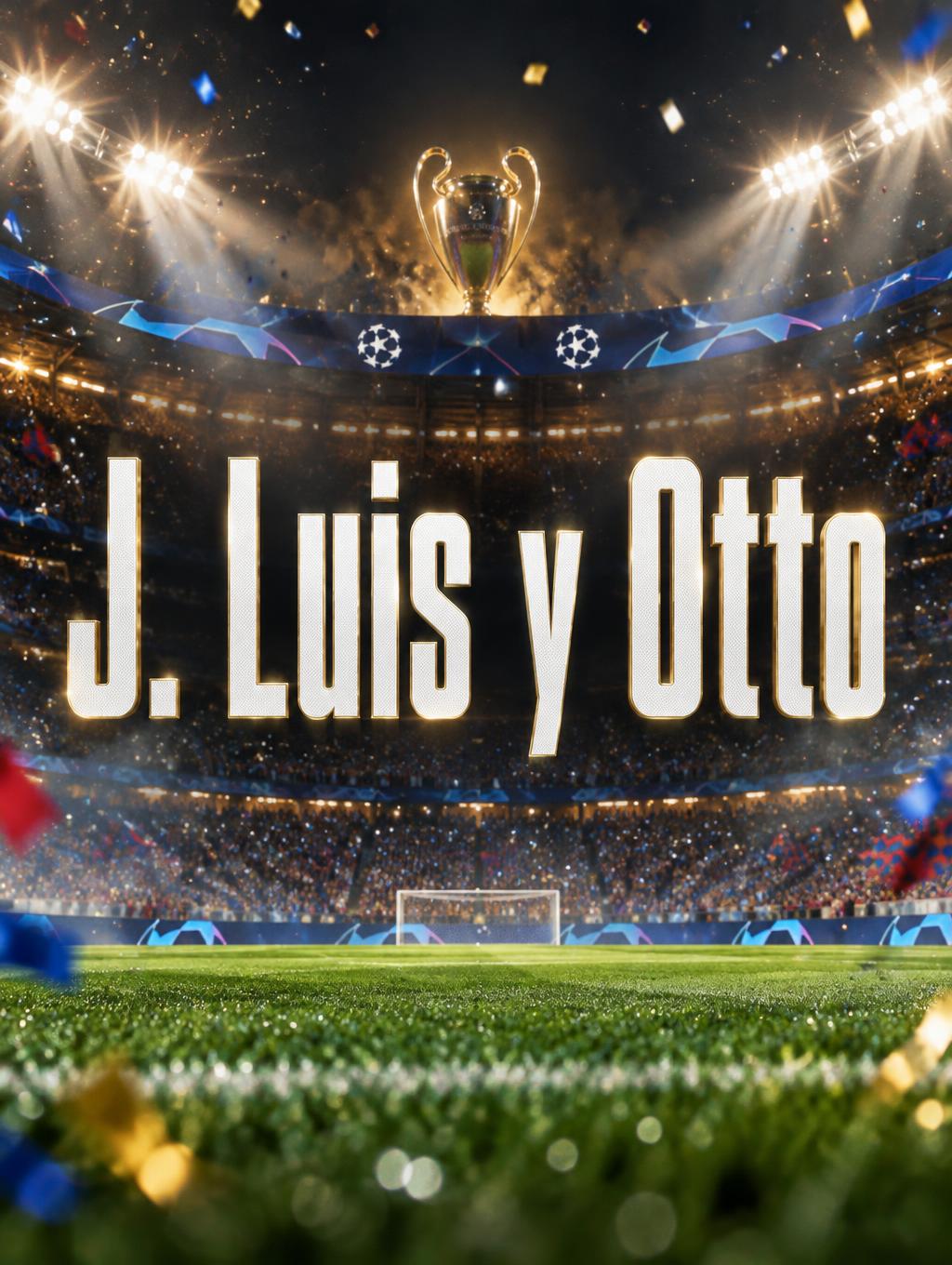 "J. Luis y Otto" — Sports Football | AI Text Effect Generator