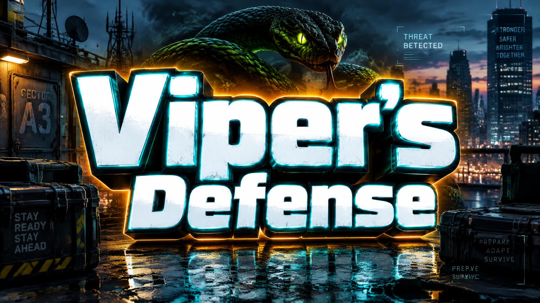 "Viper's Defense" — Cinematic Youtube Creator | AI Text Effect Generator