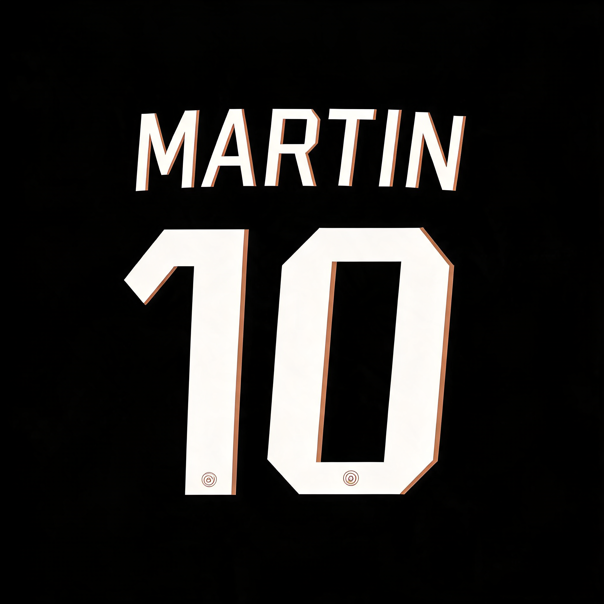 "MARTIN
10" — Sports Football | AI Text Effect Generator
