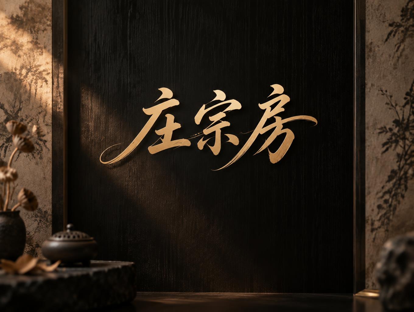 "庄宗房" —  | AI Text Effect Generator