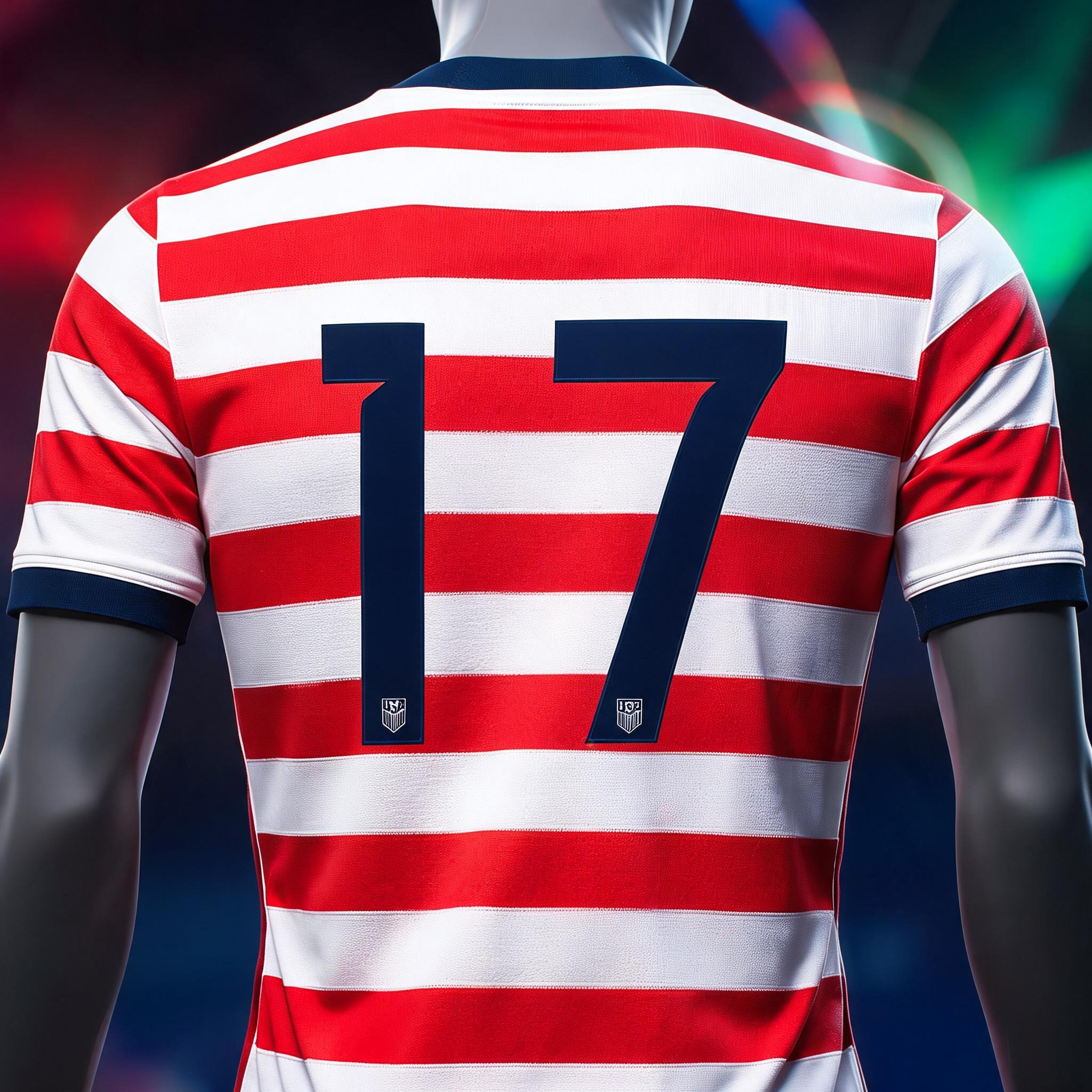 "17" — Sports Football | AI Text Effect Generator