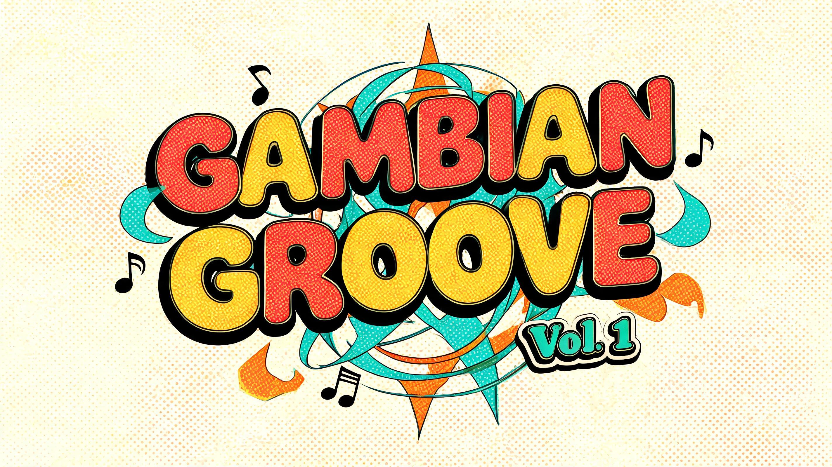 "GAMBIAN GROOVE" — Retro Pop text effect