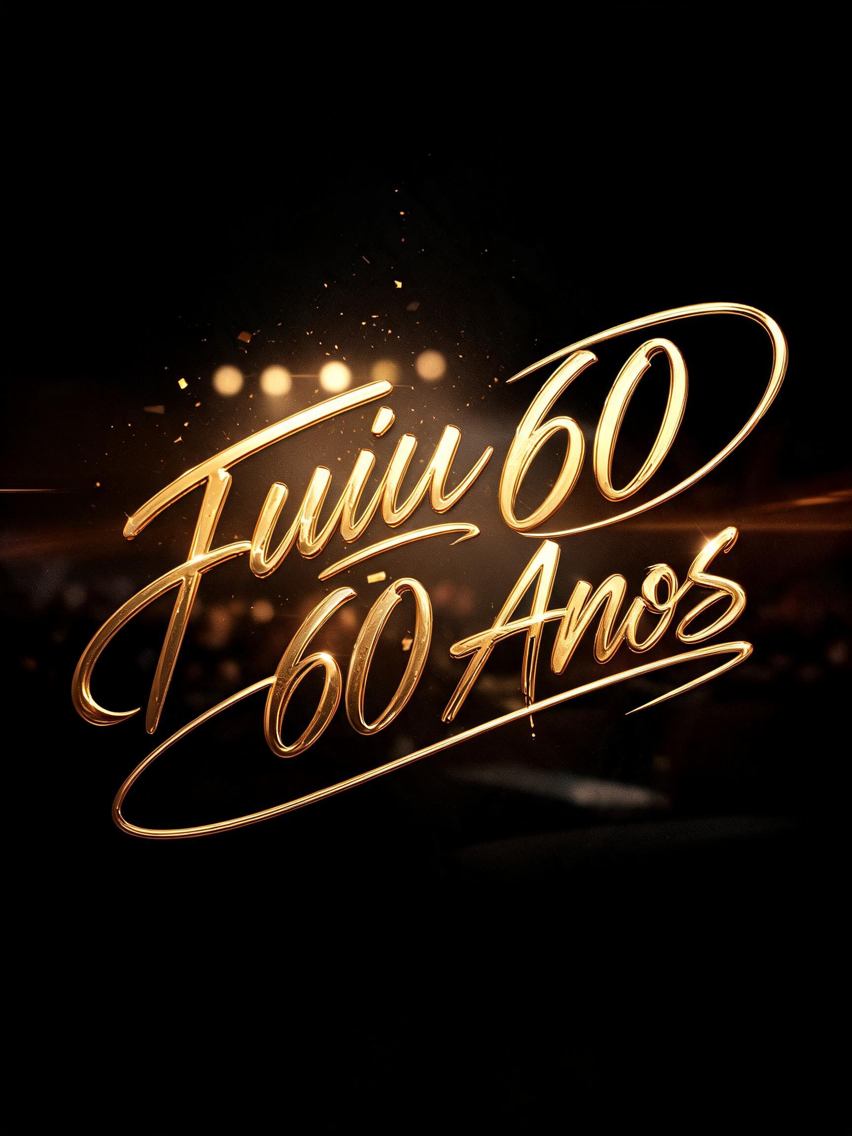 "Fuiu 60 Anos" — Cinematic | AI Text Effect Generator