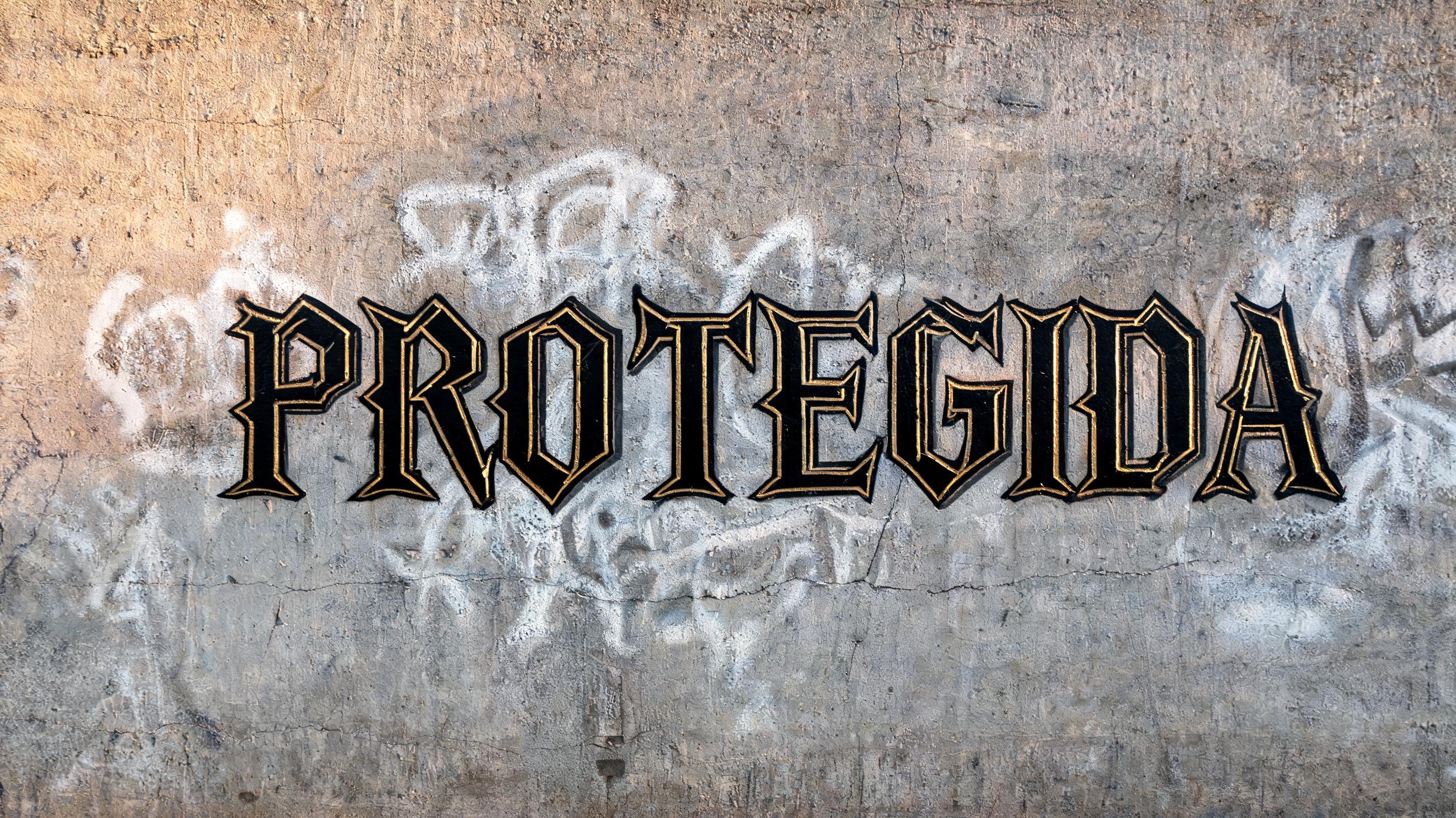 "Protegida" — Chicano | AI Text Effect Generator