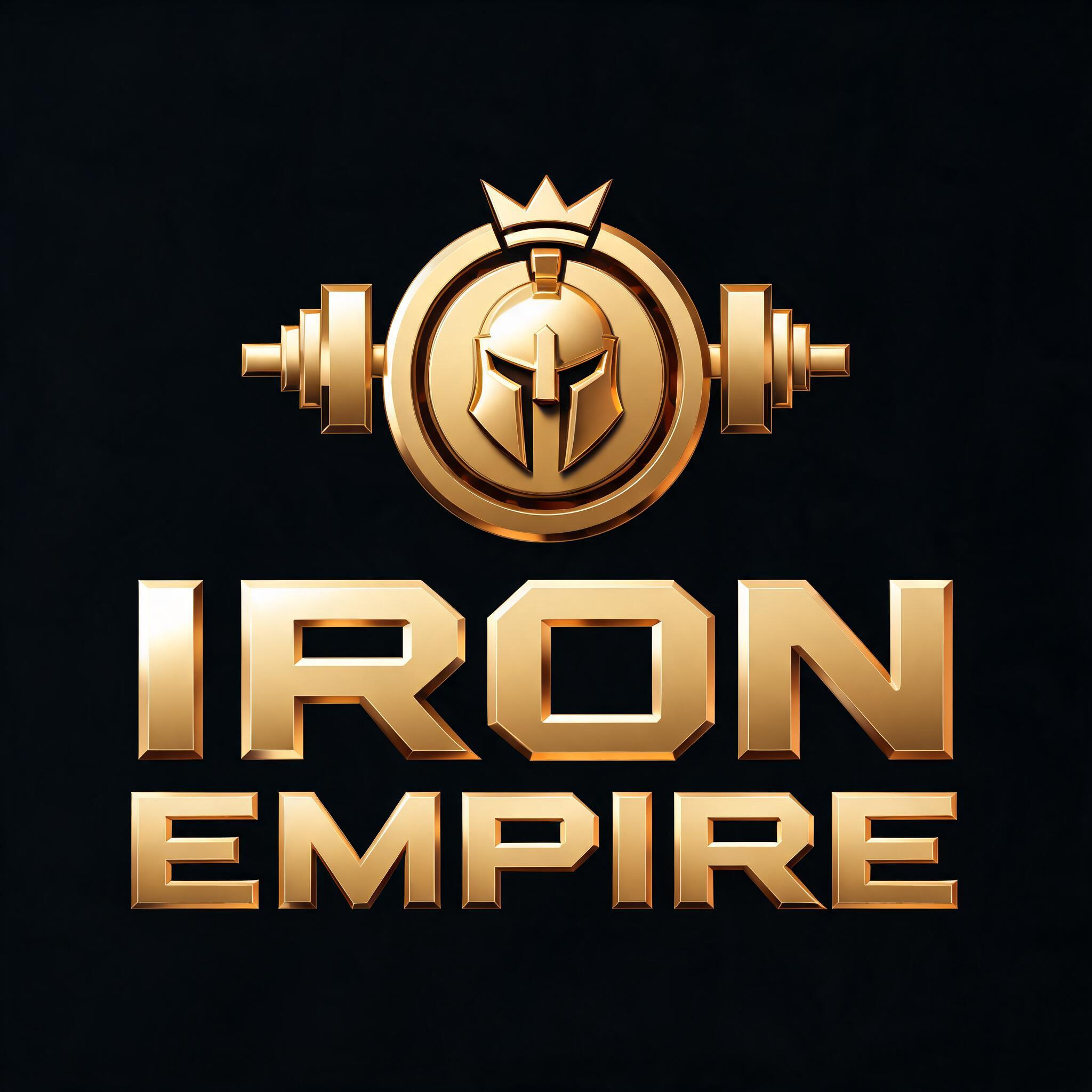 "IRON
EMPIRE" — 3d Bold Gold | AI Text Effect Generator