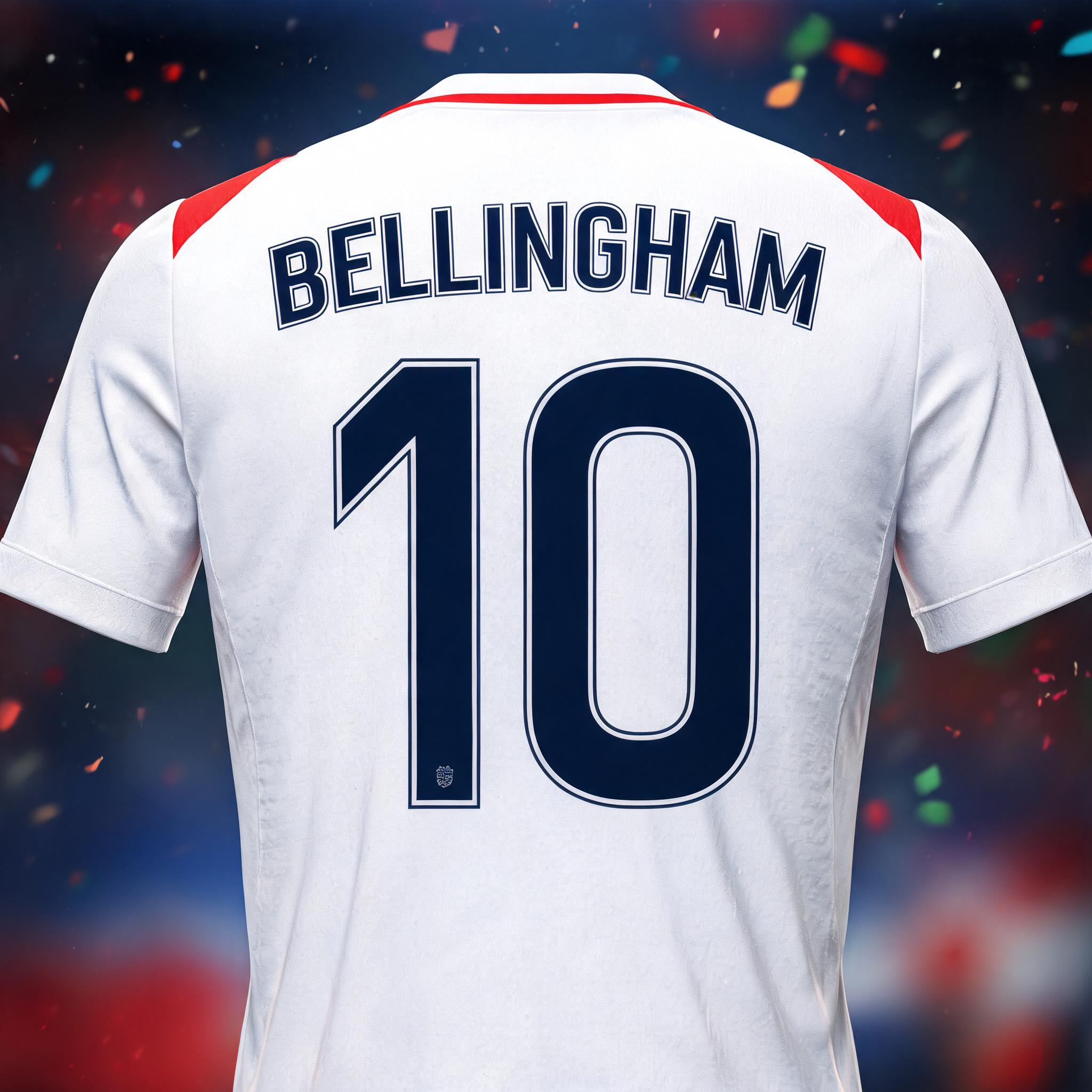 "BELLINGHAM
10" — Sports Football | AI Text Effect Generator