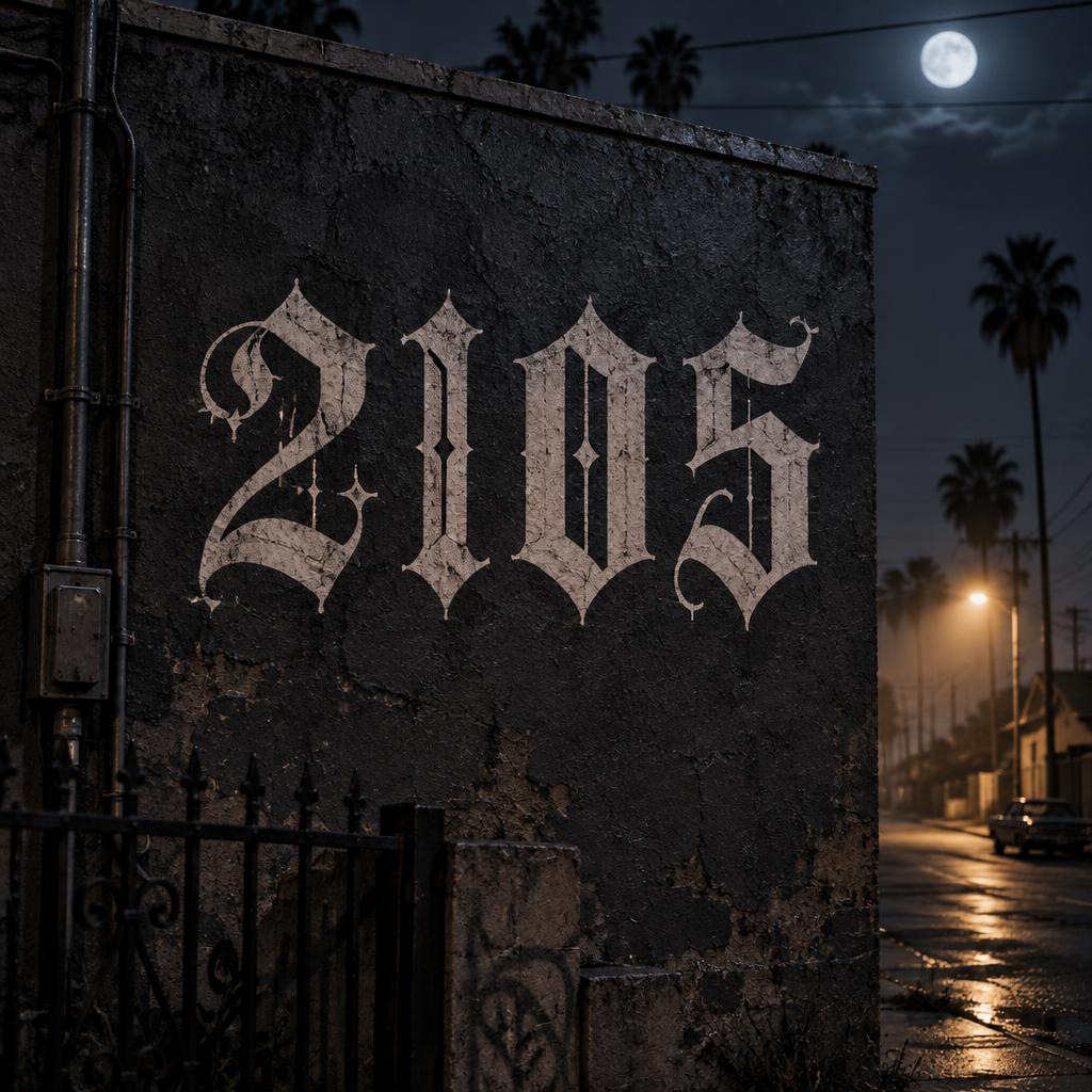 "2105" —  | AI Text Effect Generator