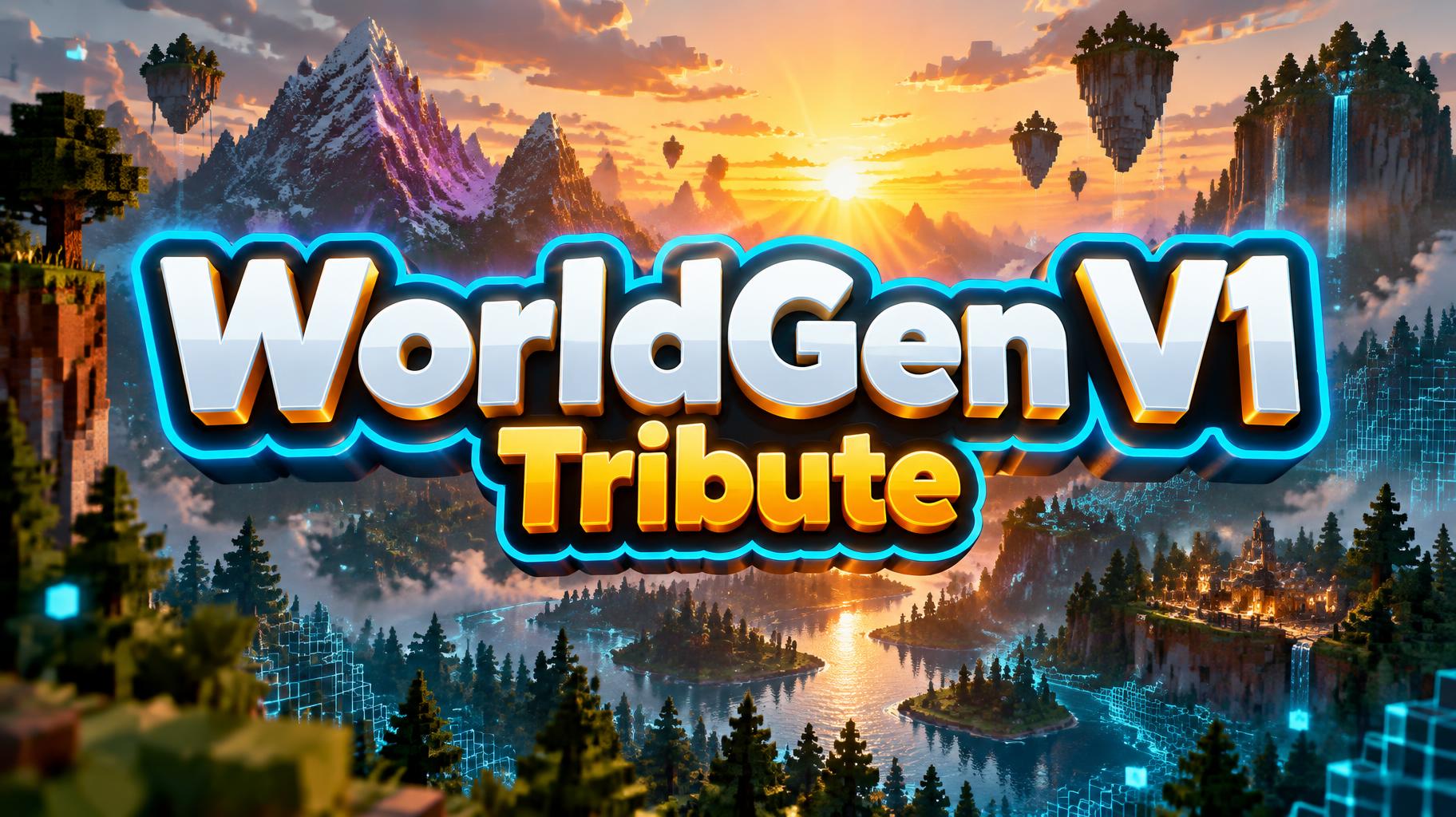 "WorldGen V1 Tribute" — Cinematic Youtube Creator | AI Text Effect Generator