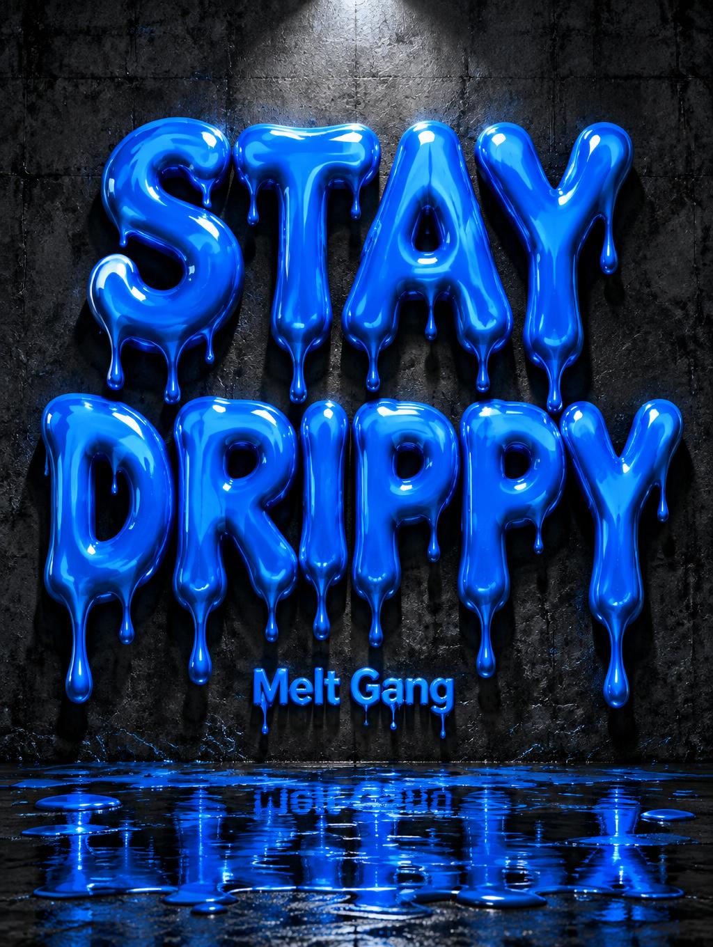 "STAY DRIPPY
Melt Gang" — Drip Font | AI Text Effect Generator