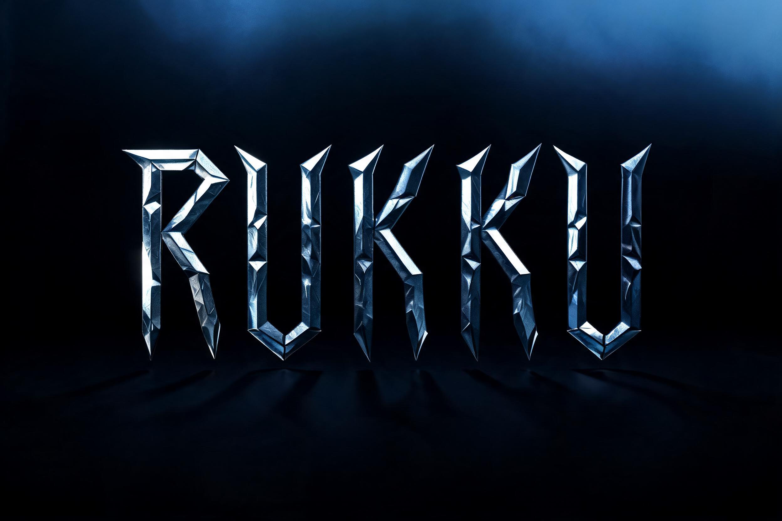 "ℜ𝔲𝔨𝔨𝔲" — Viking Runic | AI Text Effect Generator