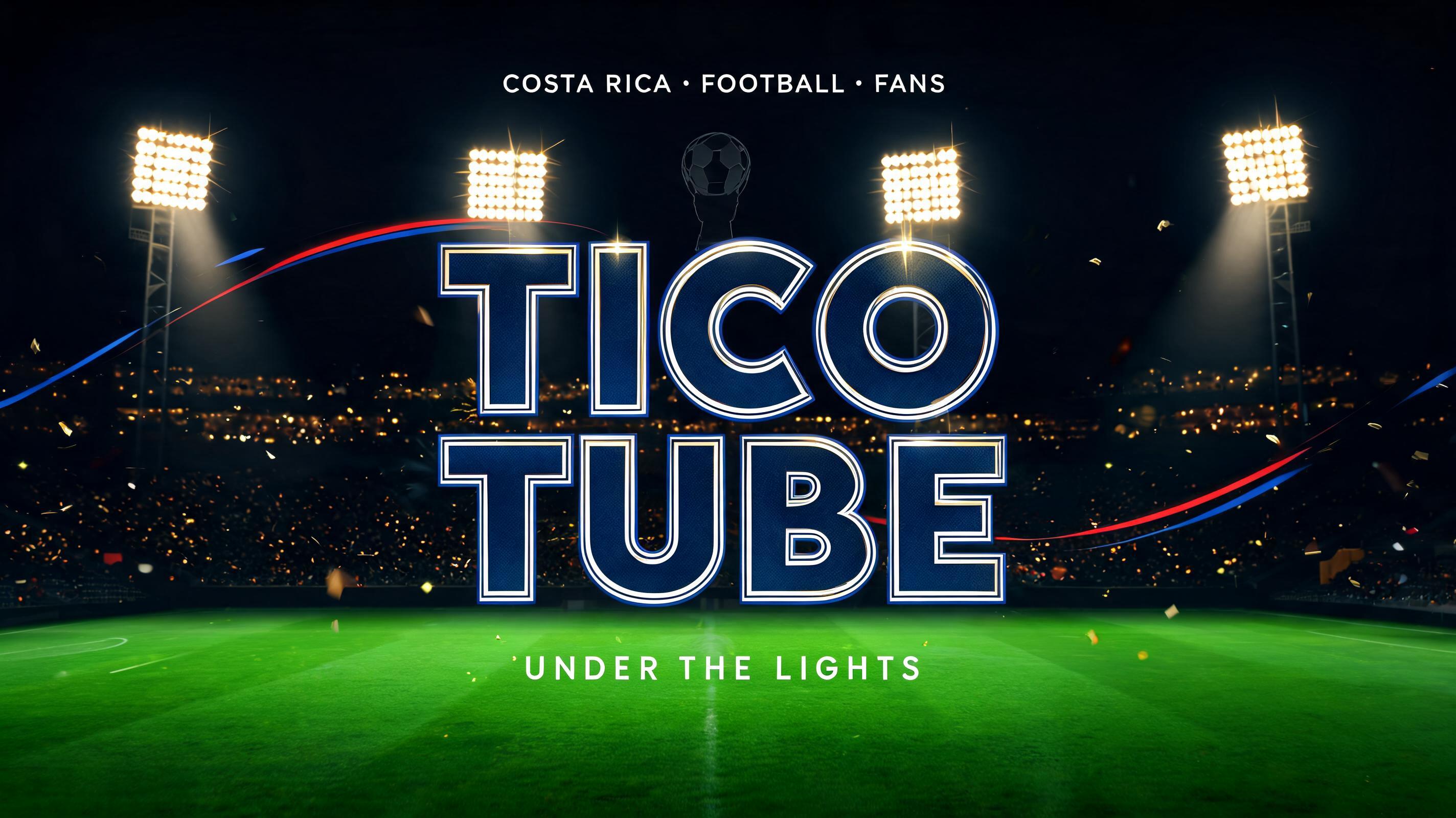 "TICO TUBE" — Sports Football | AI Text Effect Generator