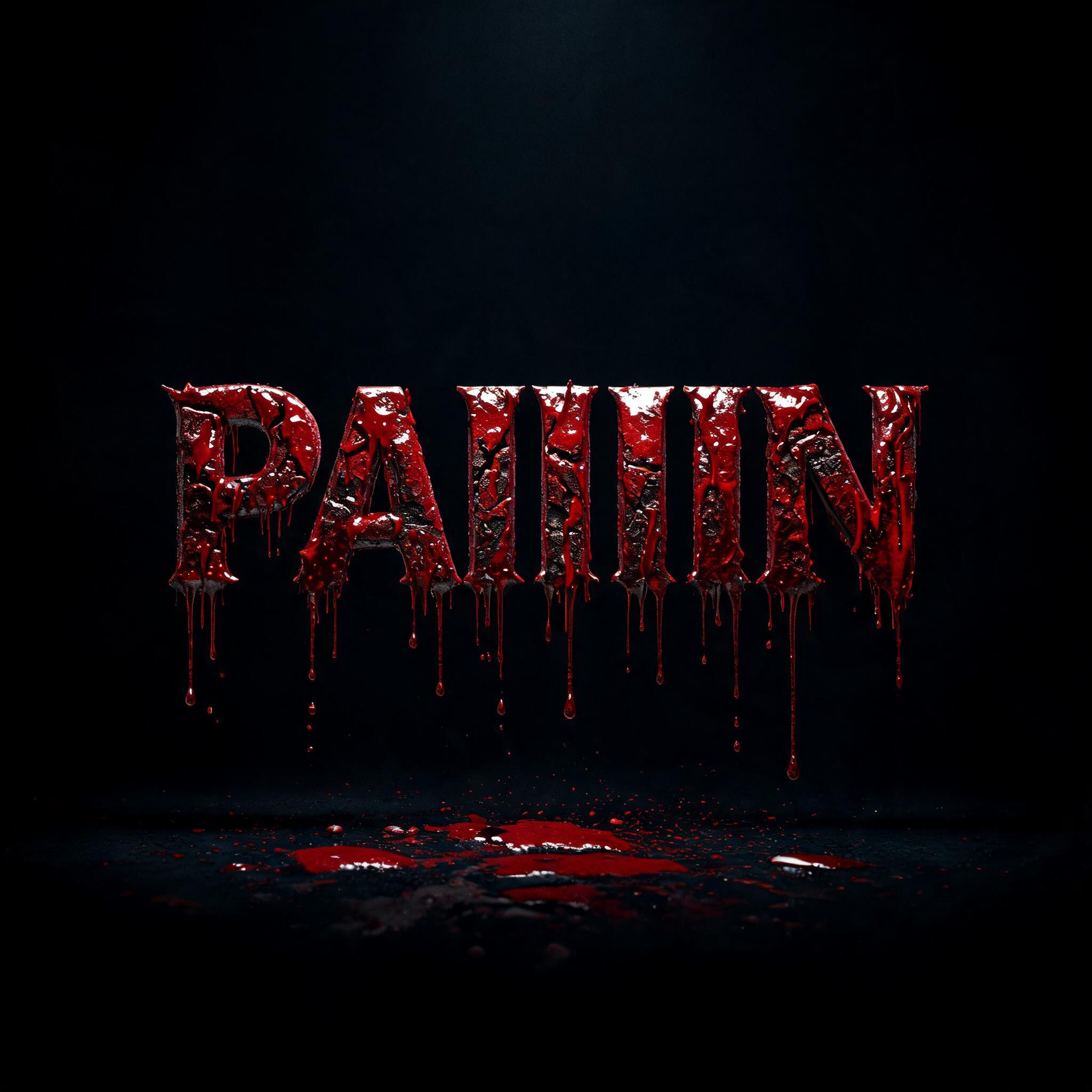 "PAIIIIIN" — Cinematic Horror text effect