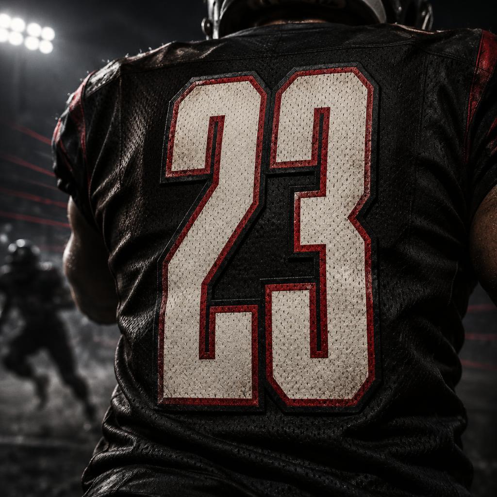 "23" — Sports | AI Text Effect Generator