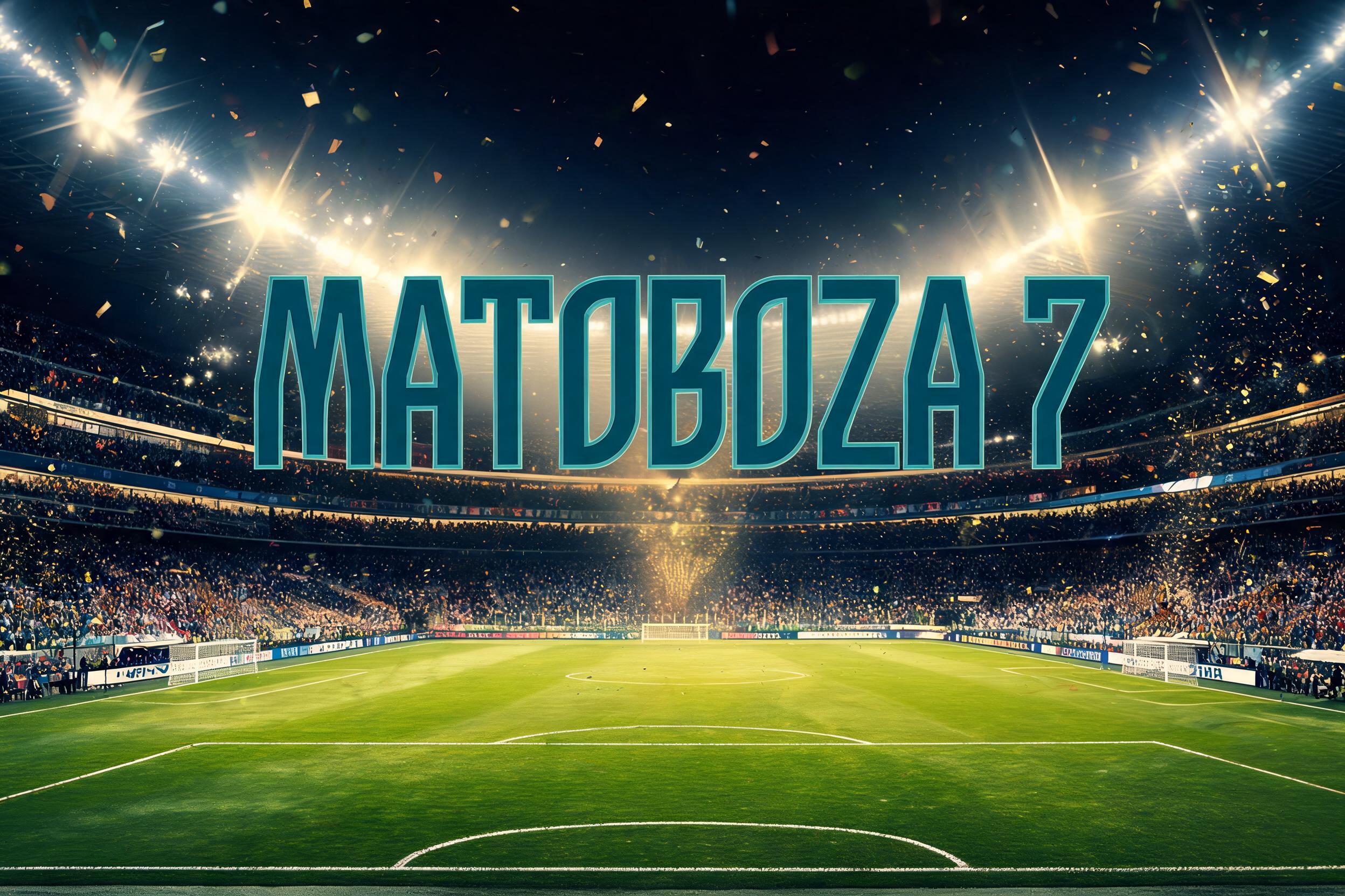 "MATOBOZA 7" — Sports Football | AI Text Effect Generator