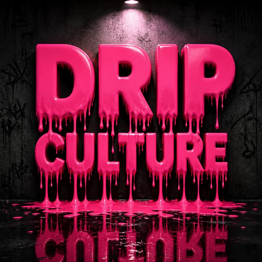 "DRIP
CULTURE" — Drip Font | AI Text Effect Generator