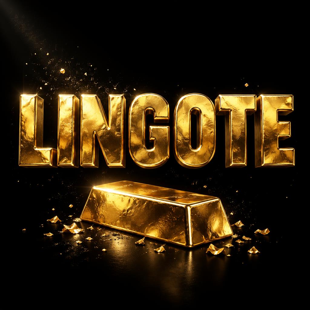 "LINGOTE" — Luxury Gold | AI Text Effect Generator
