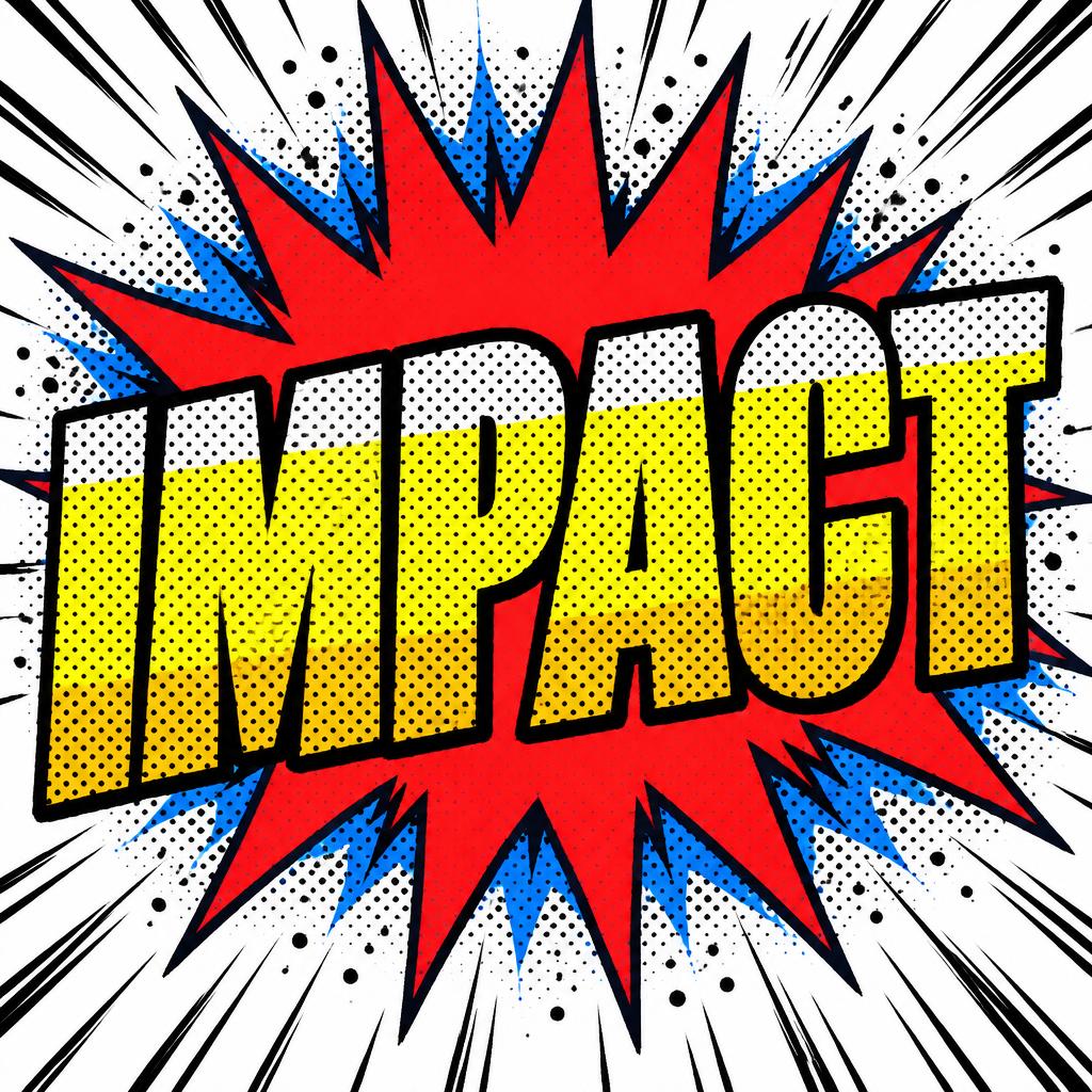 "IMPACT" — Comic Book | AI Text Effect Generator