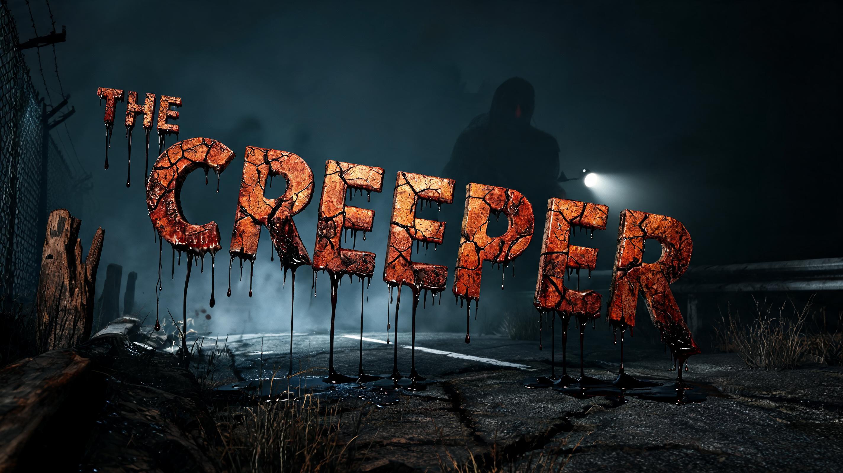 "The Creeper" — Cinematic Horror | AI Text Effect Generator