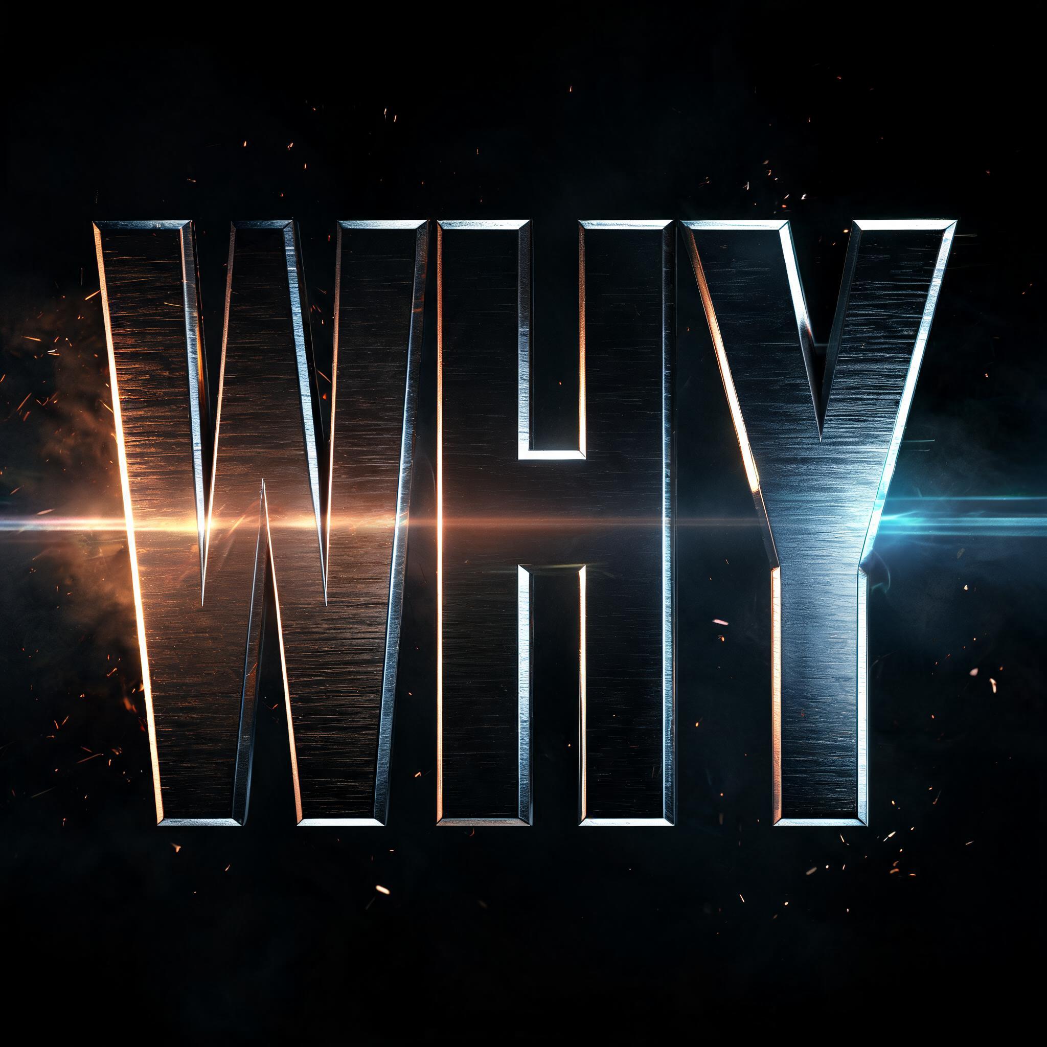 "Why" — Cinematic Action | AI Text Effect Generator
