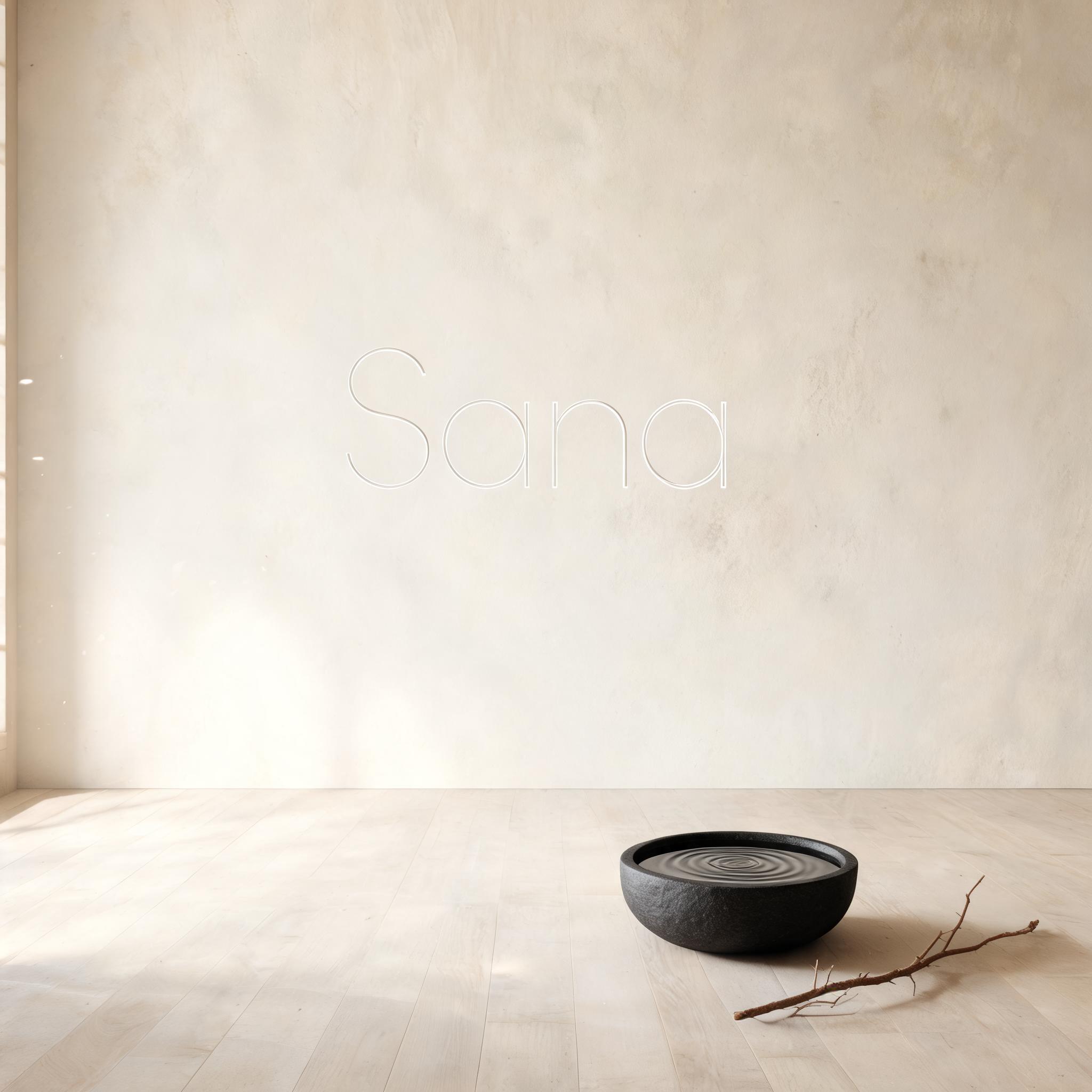 "Sana" —  | AI Text Effect Generator
