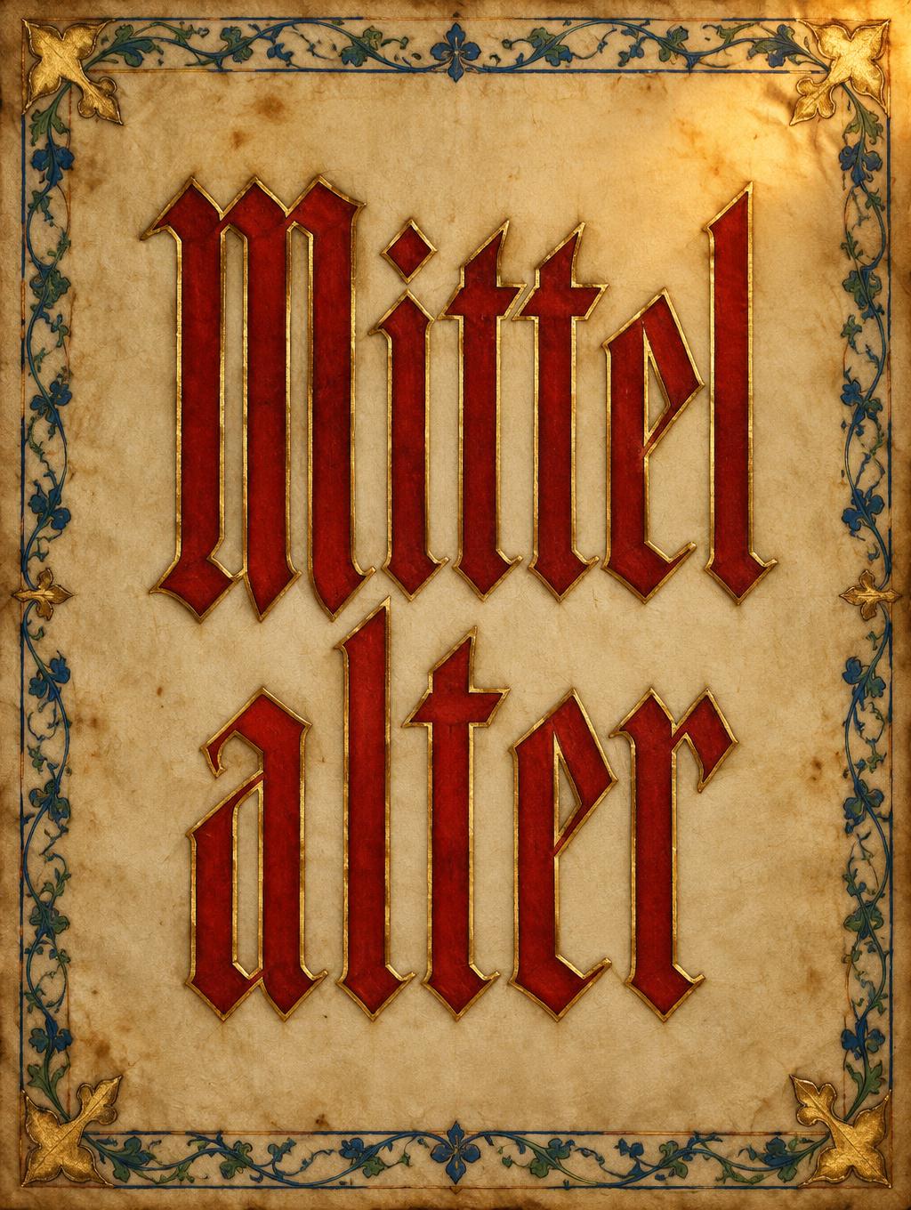 "Mittelalter" — Medieval | AI Text Effect Generator