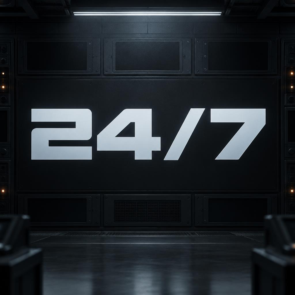 "24/7" —  | AI Text Effect Generator