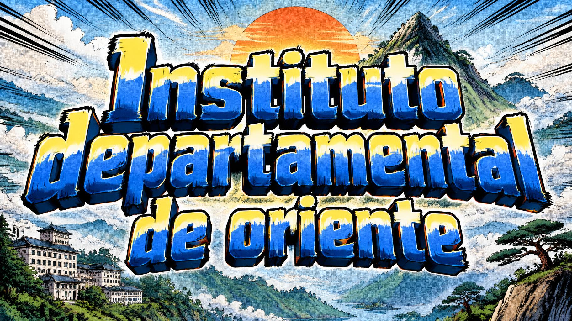 "Instituto departamental de oriente" — Anime | AI Text Effect Generator