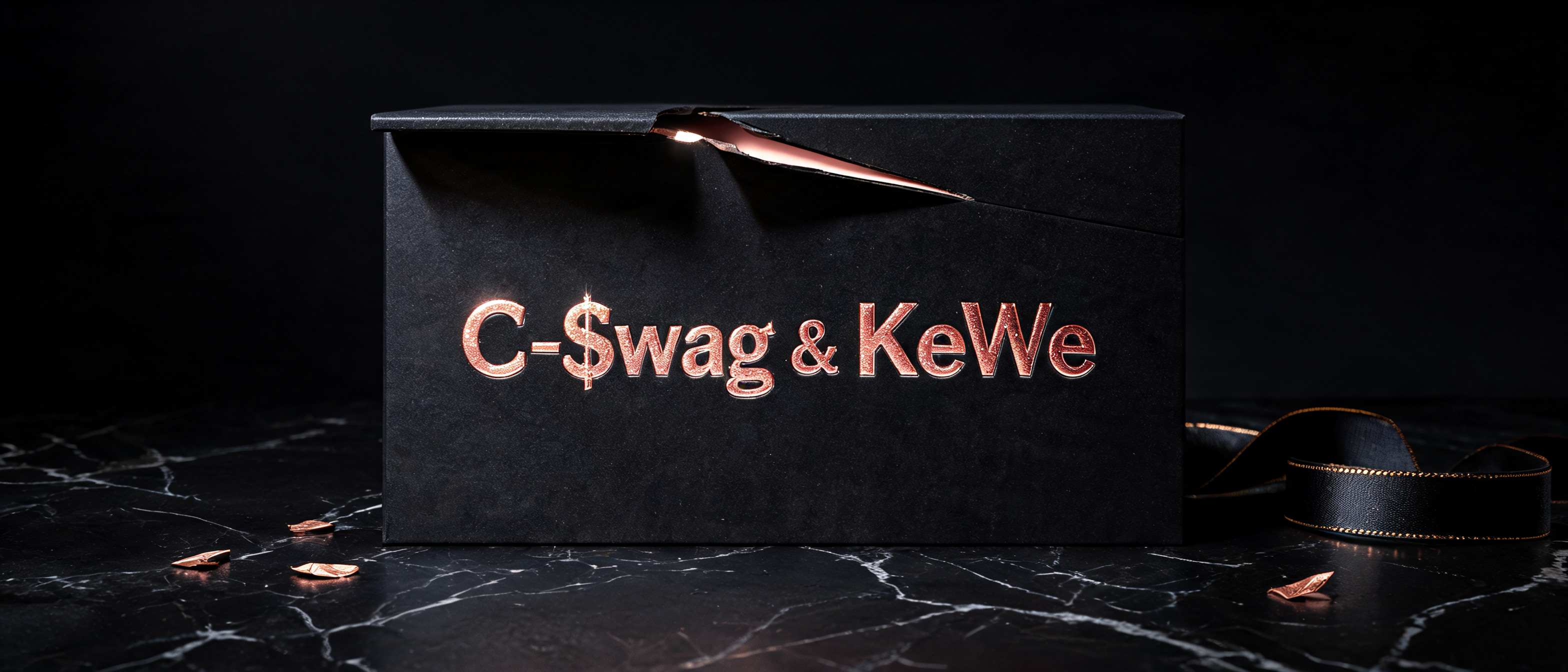 "C-$wag & KeWe" — Luxury Gold | AI Text Effect Generator