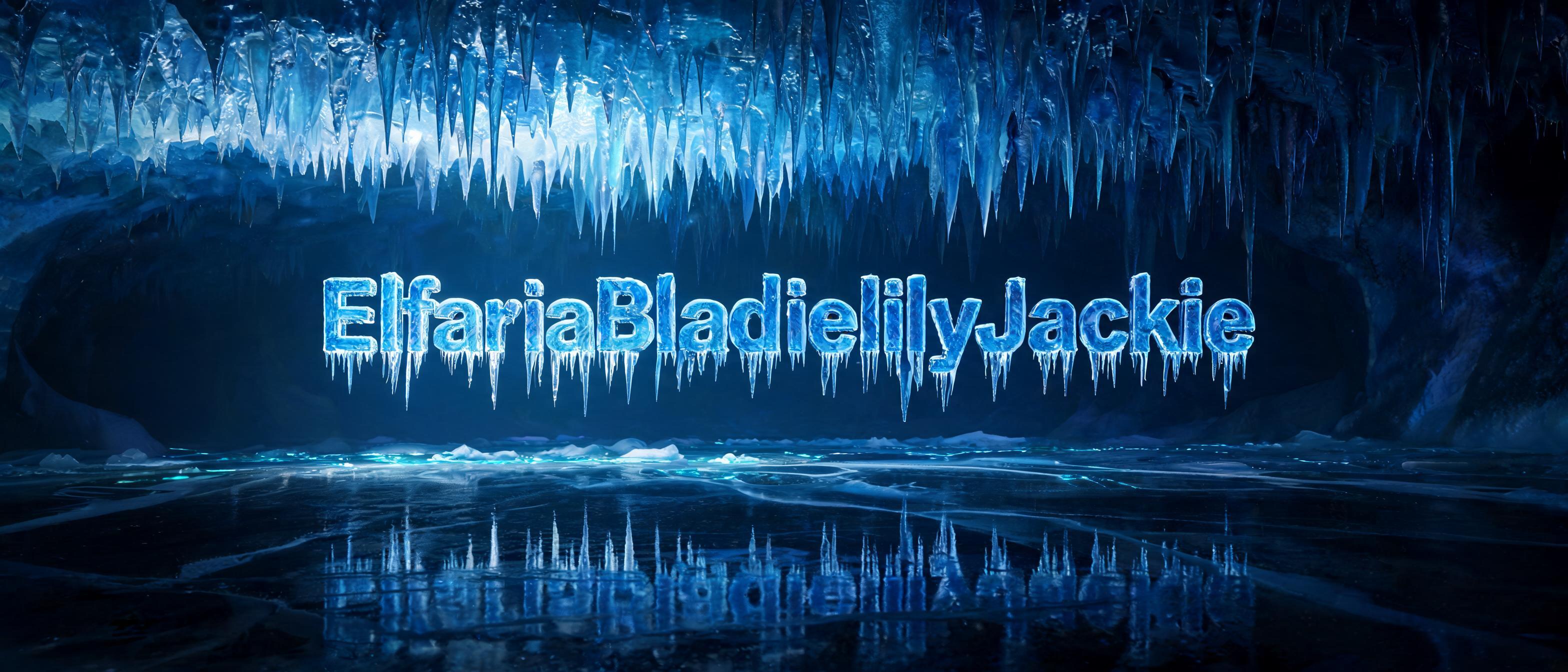 "ElfariaBladielilyJackie" —  | AI Text Effect Generator