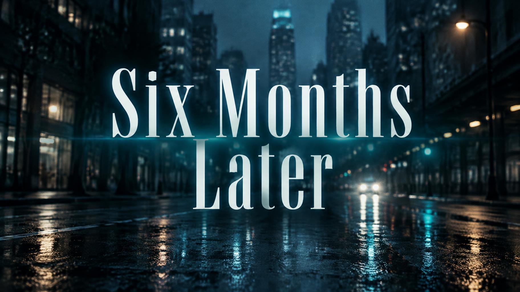 "Six Months Later" — Cinematic Netflix | AI Text Effect Generator