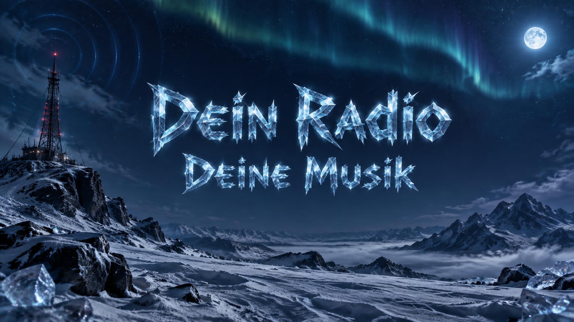 "Dein Radio Deine Musik" —  text effect