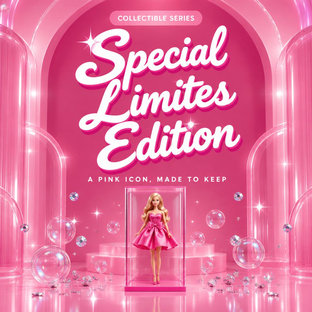 Special Limites Edition
COLLECTIBLE SERIES
A PINK ICON, MADE TO KEEP