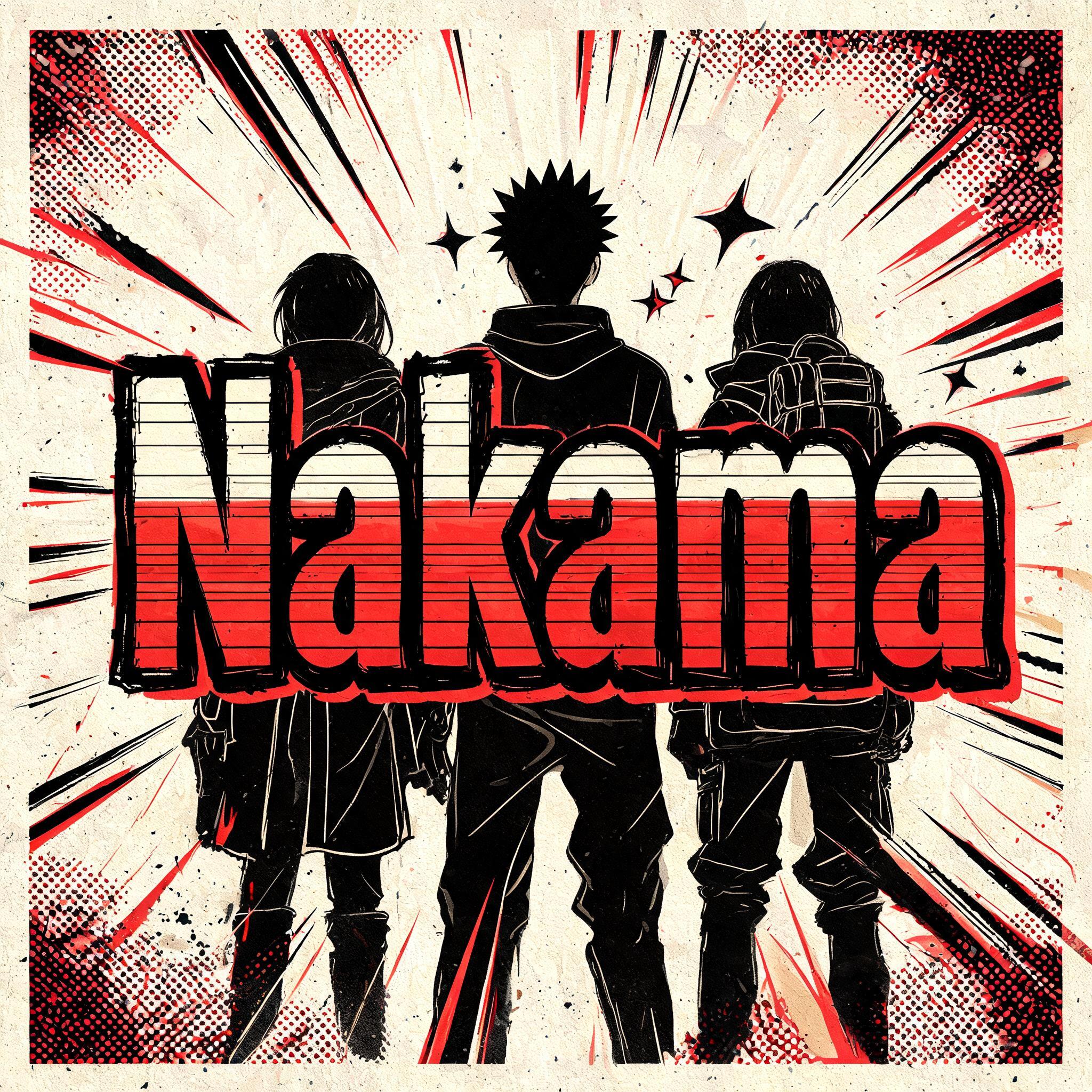"Nakama" — Anime | AI Text Effect Generator